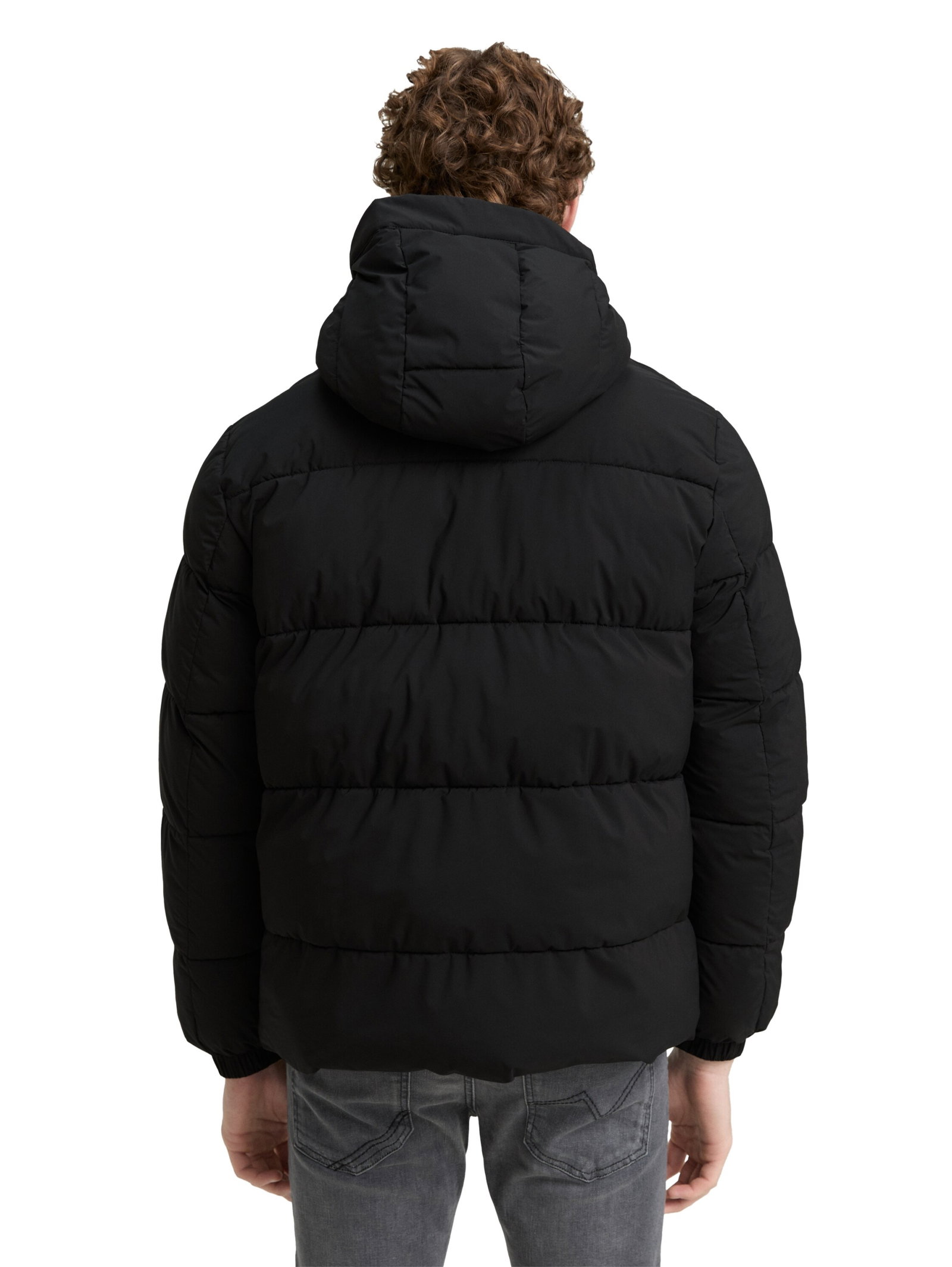 Lightweight Pufferjacke mit Kapuze #4