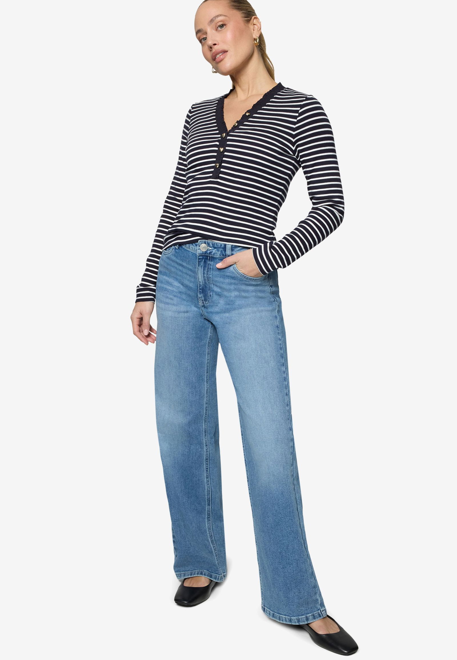 Zero |  Zero Longsleeve  | 34 | dark bluecream