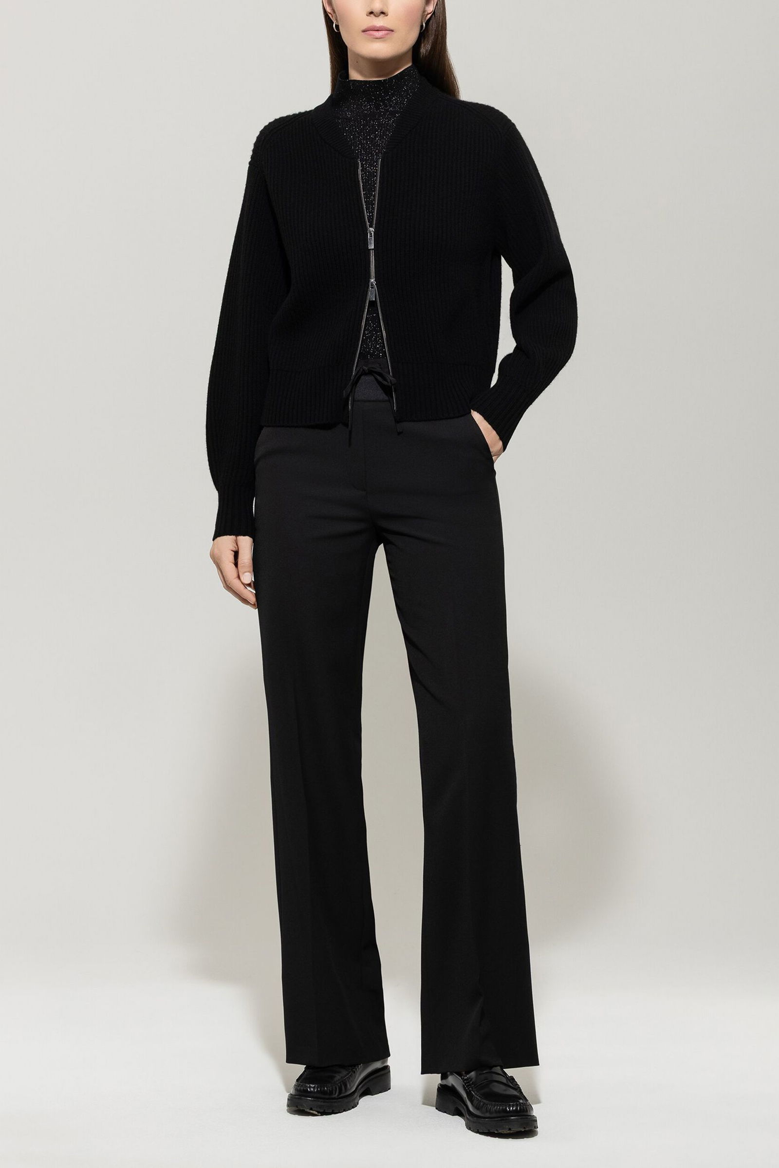  | Strickjacke, deep black | 40 | black