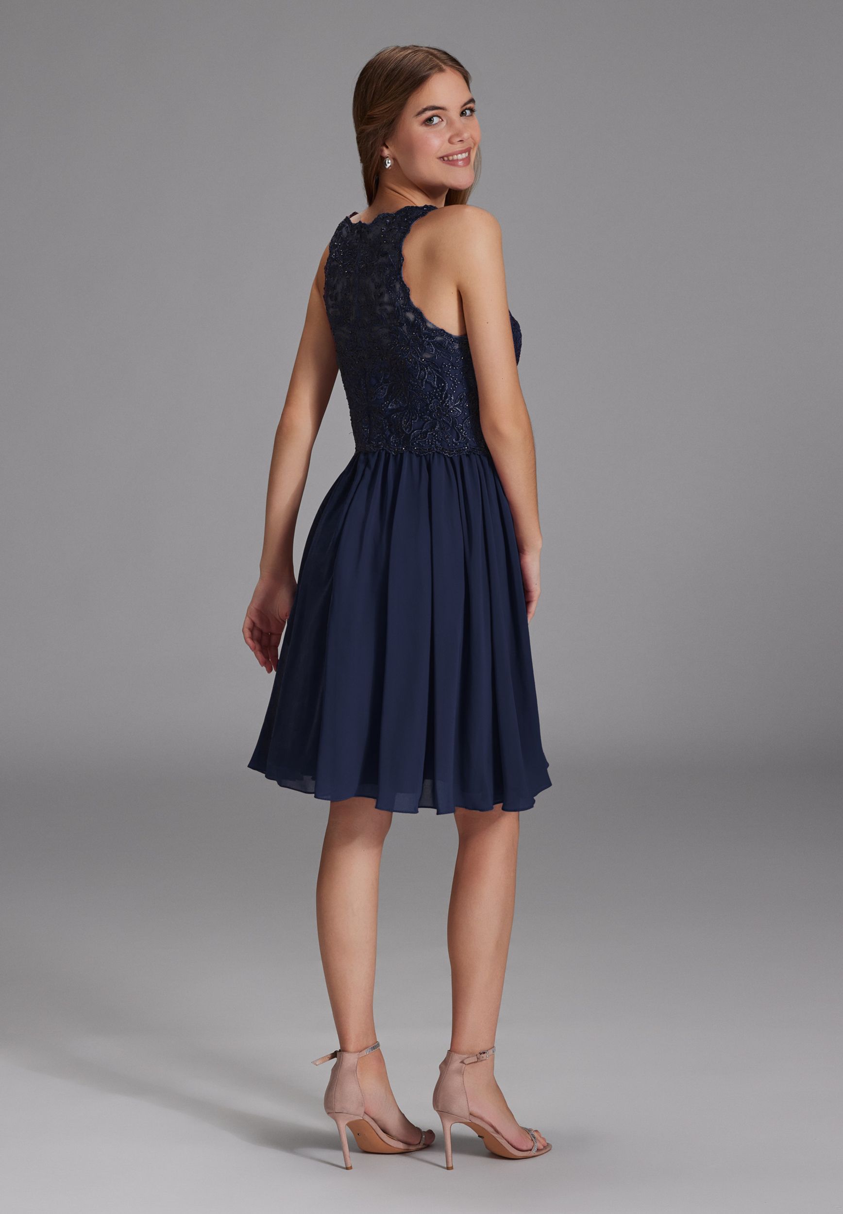 Hey Kyla |  Hey Kyla Kurzes Kleid  | 36 | navy