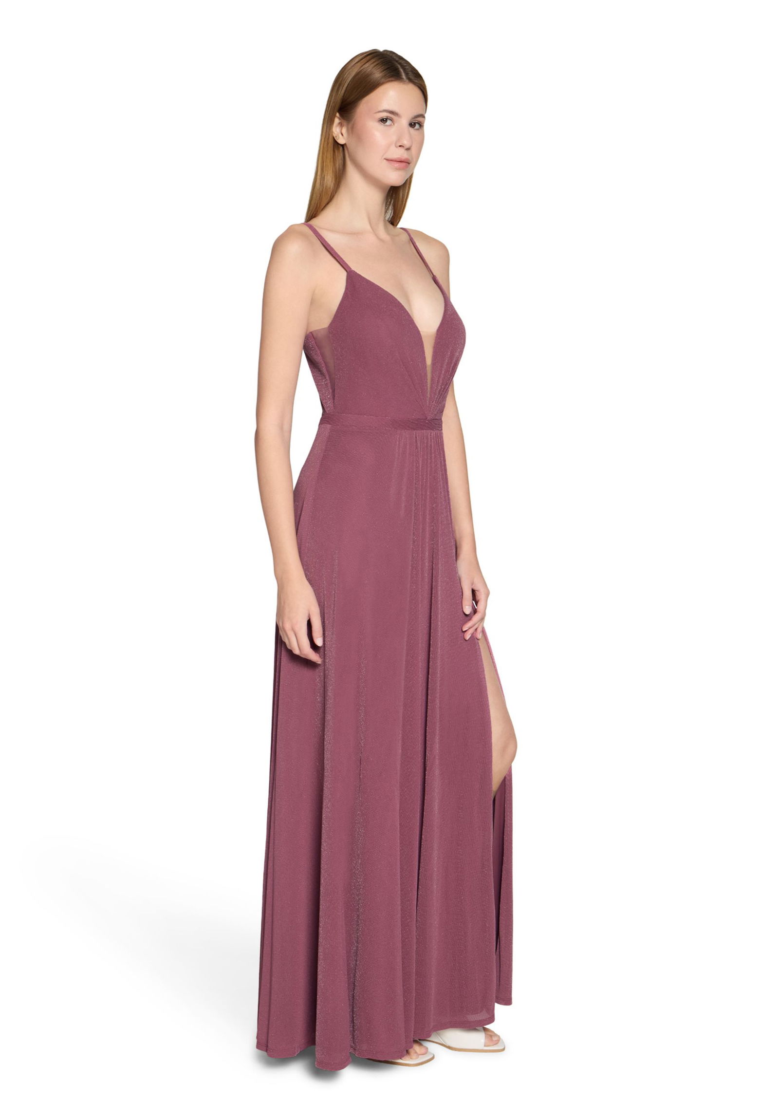 VM by Vera Mont |  VM by Vera Mont Langes Kleid  | 36 | dunkelblau/grau