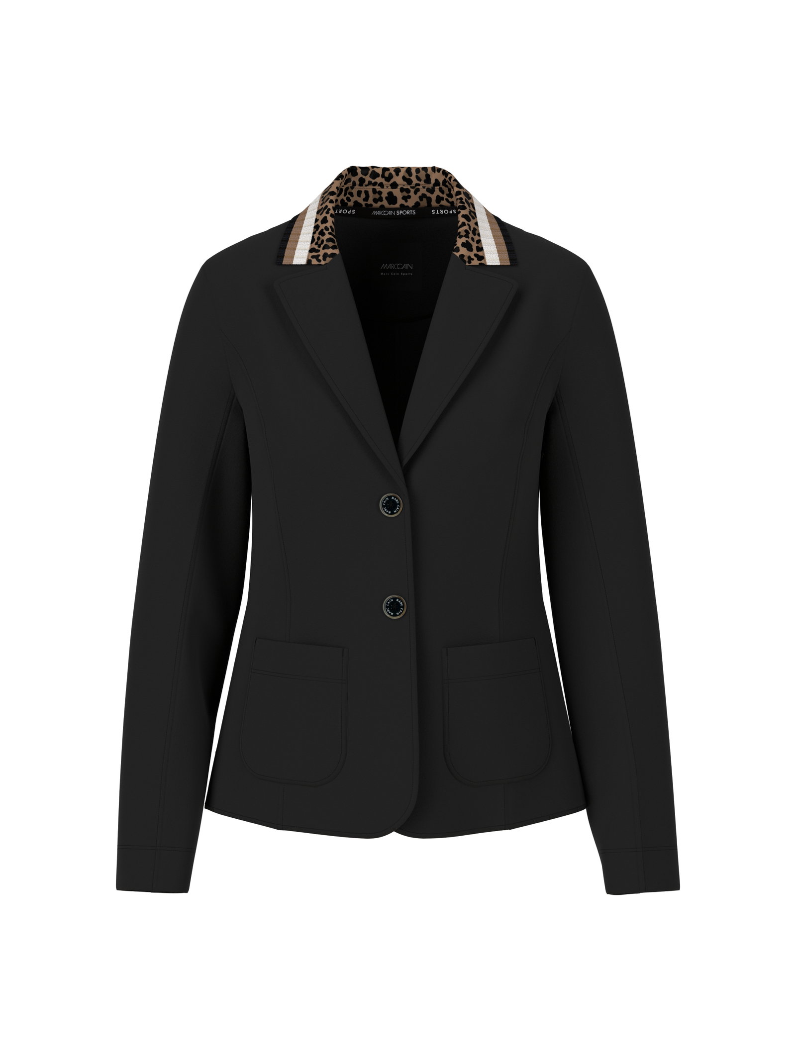 Marc Cain Sports einreihiger Blazer aus Beaver #1