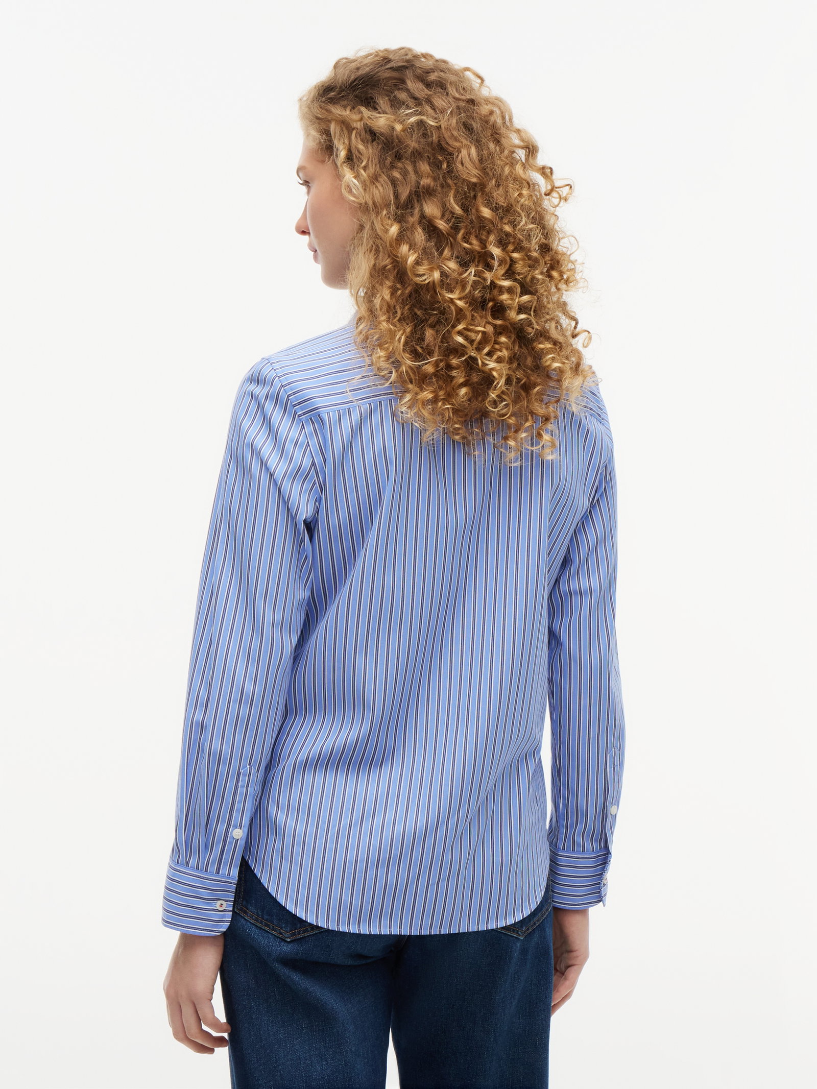 POPLIN REGULAR SHIRT, BLUE #4