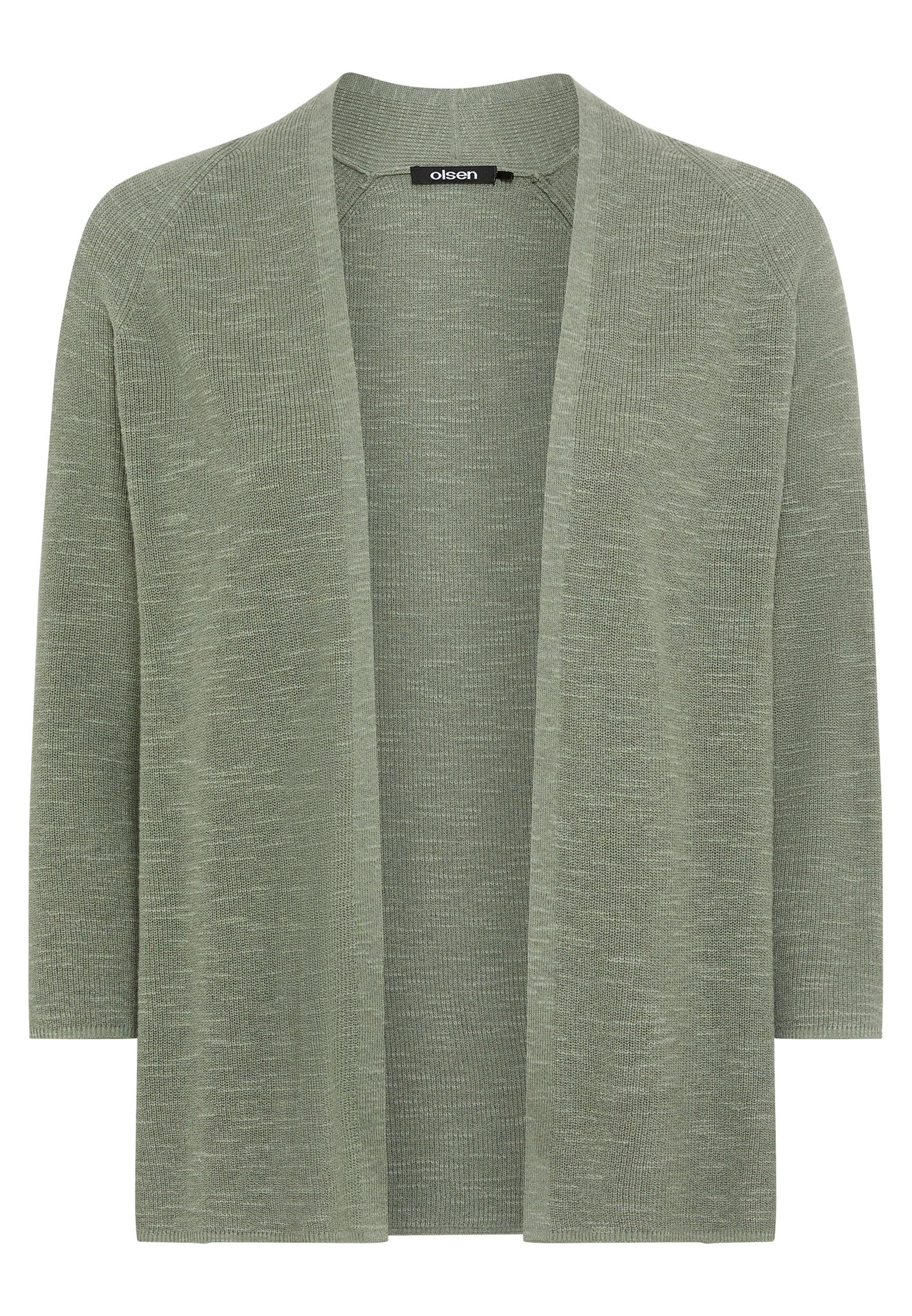 |  Cardigan Long Sleeves, Khaki | 38