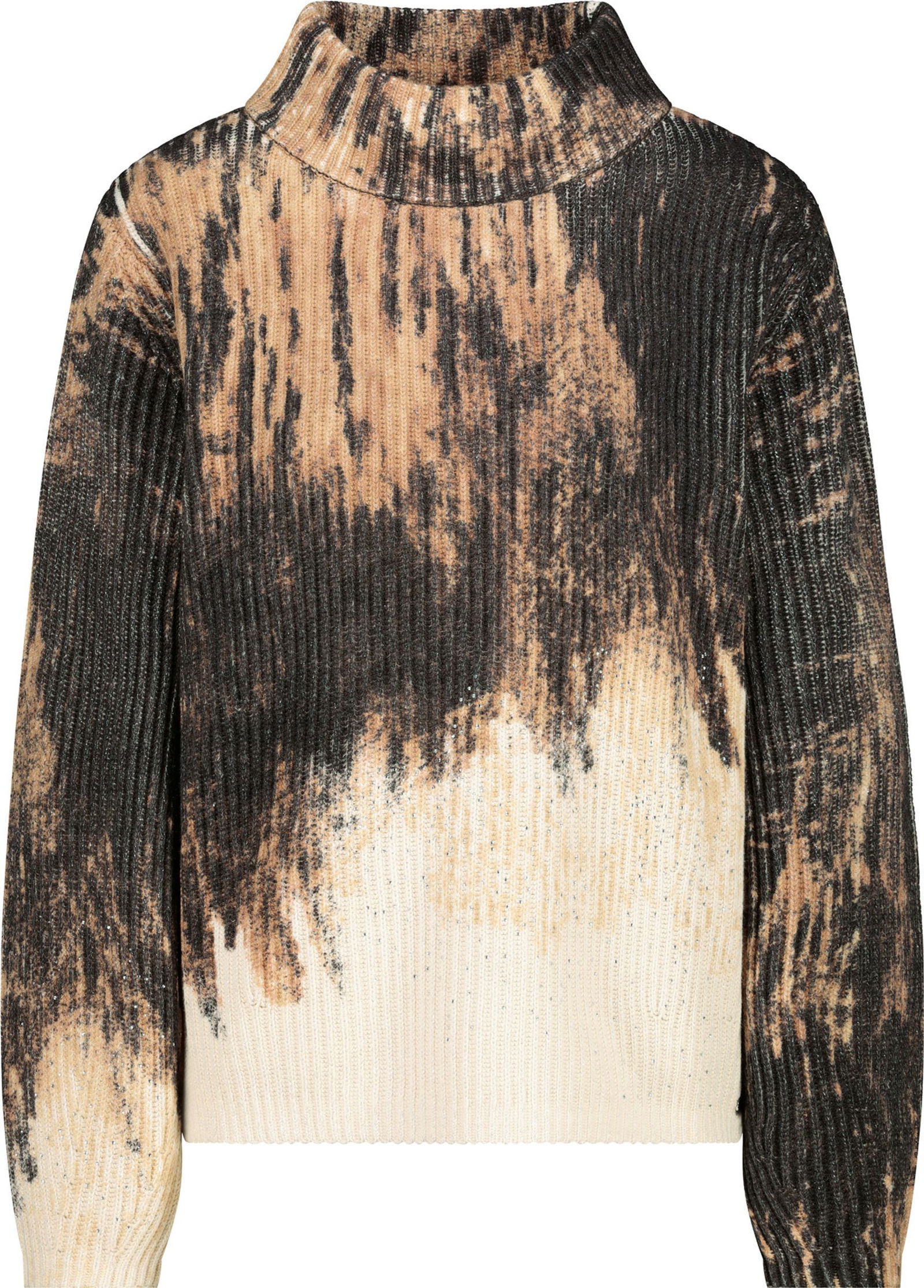Monari | Pullover, whisky gemustert | 36