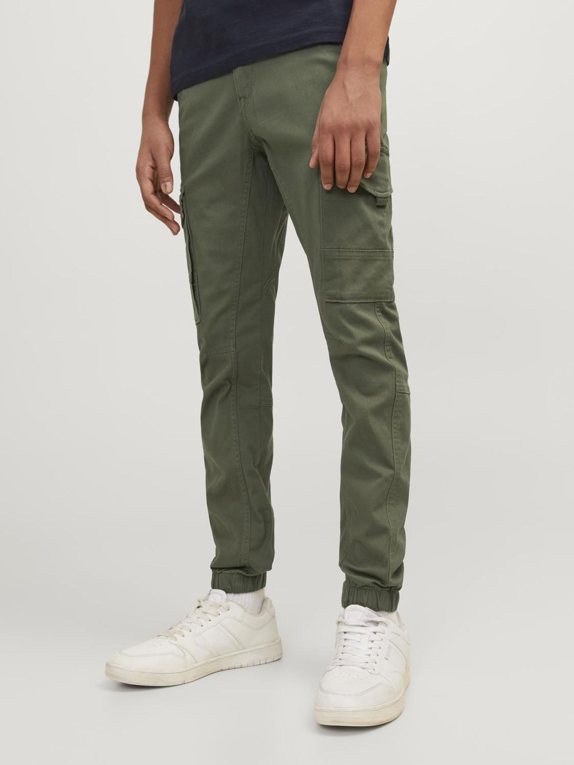 Jack&Jones |  JPSTPAUL JJFLAKE AKM 542 OLIVE NOOS JNR | 170 | olive night