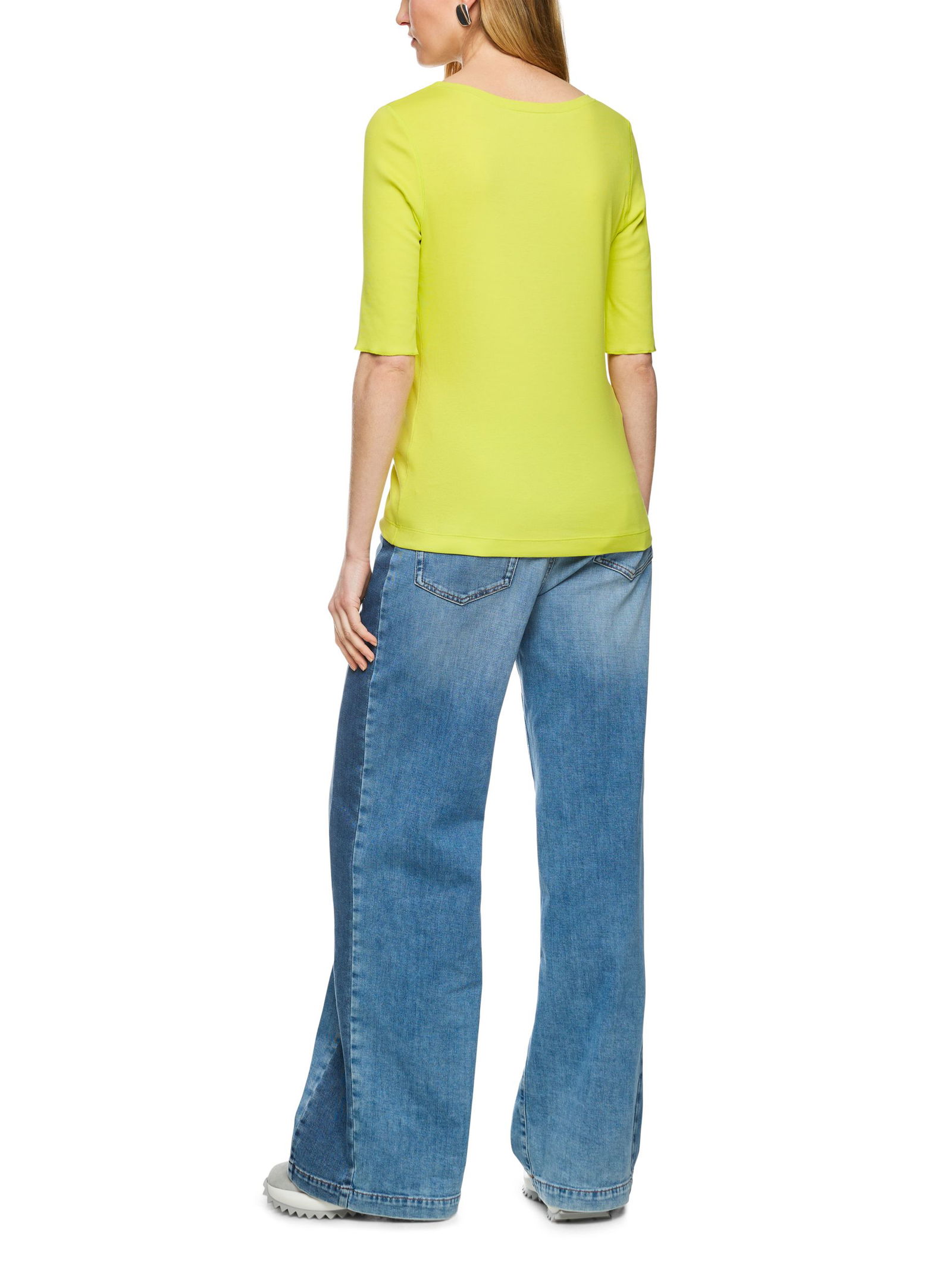 Marc Cain Additions |  Marc Cain T-Shirt mit Turn-up-Ärmeln | 36 | 1326_412