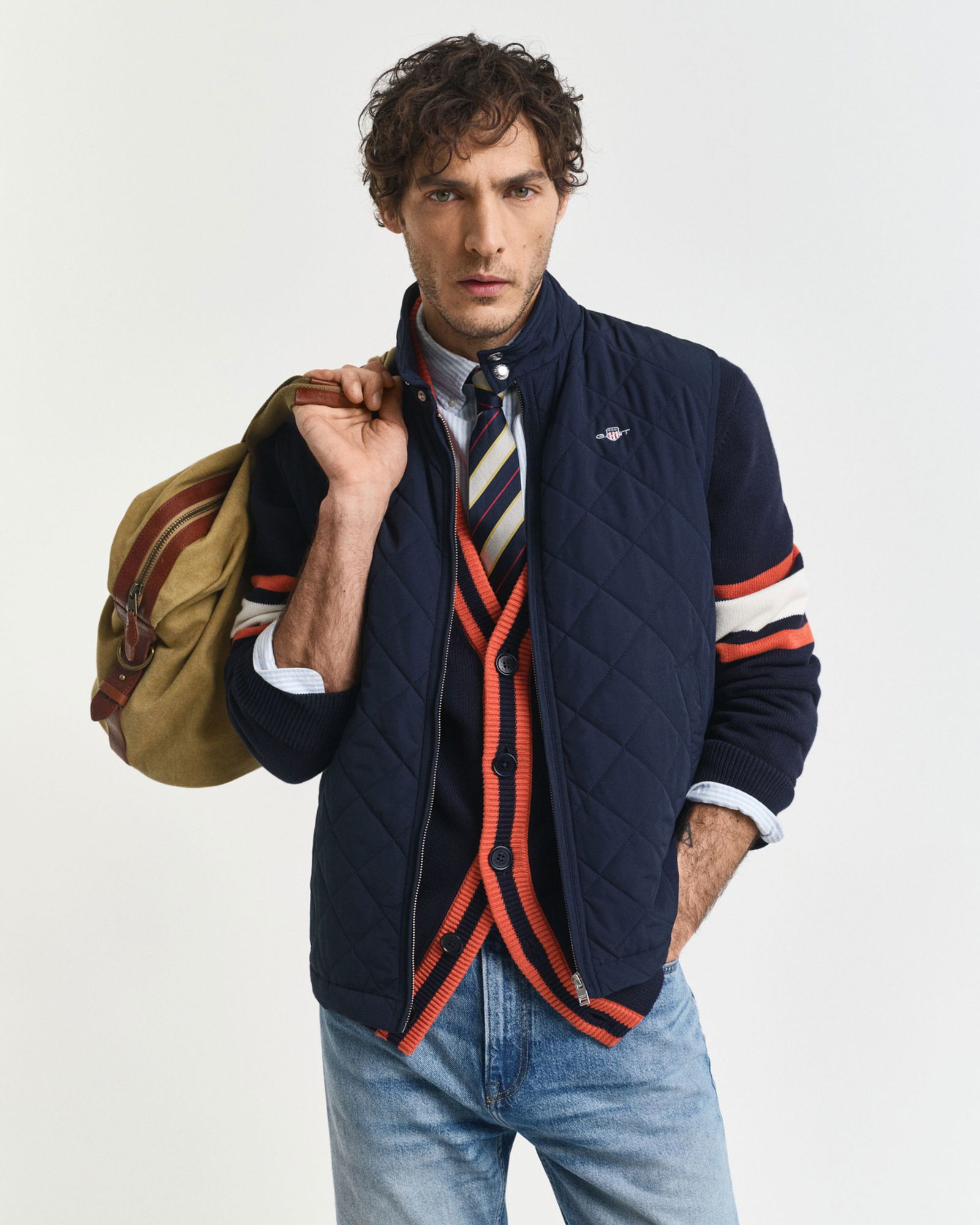Gant |  Gant Weste  | XXXL | evening blue