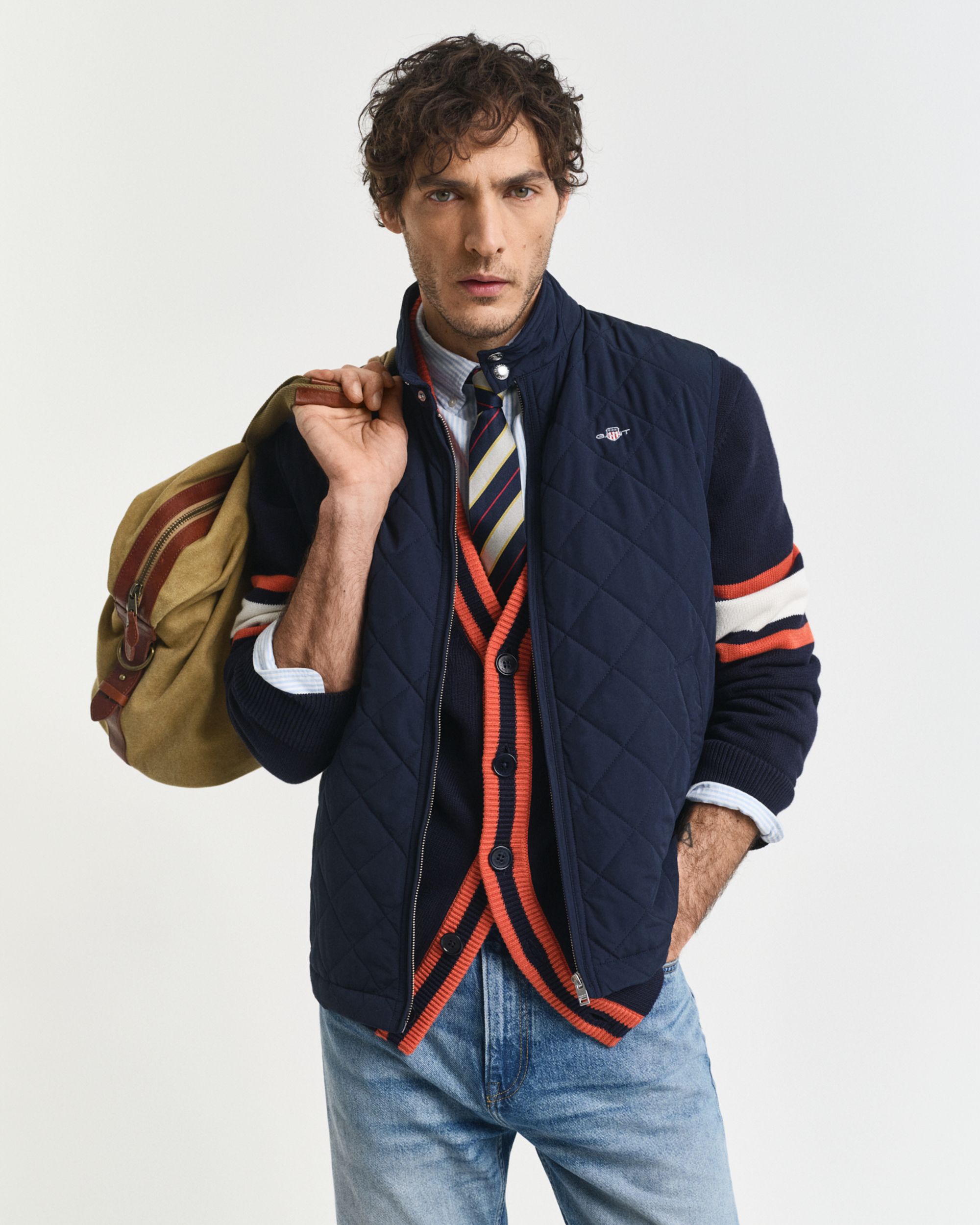 Gant |  Gant Weste  | XXXL | evening blue