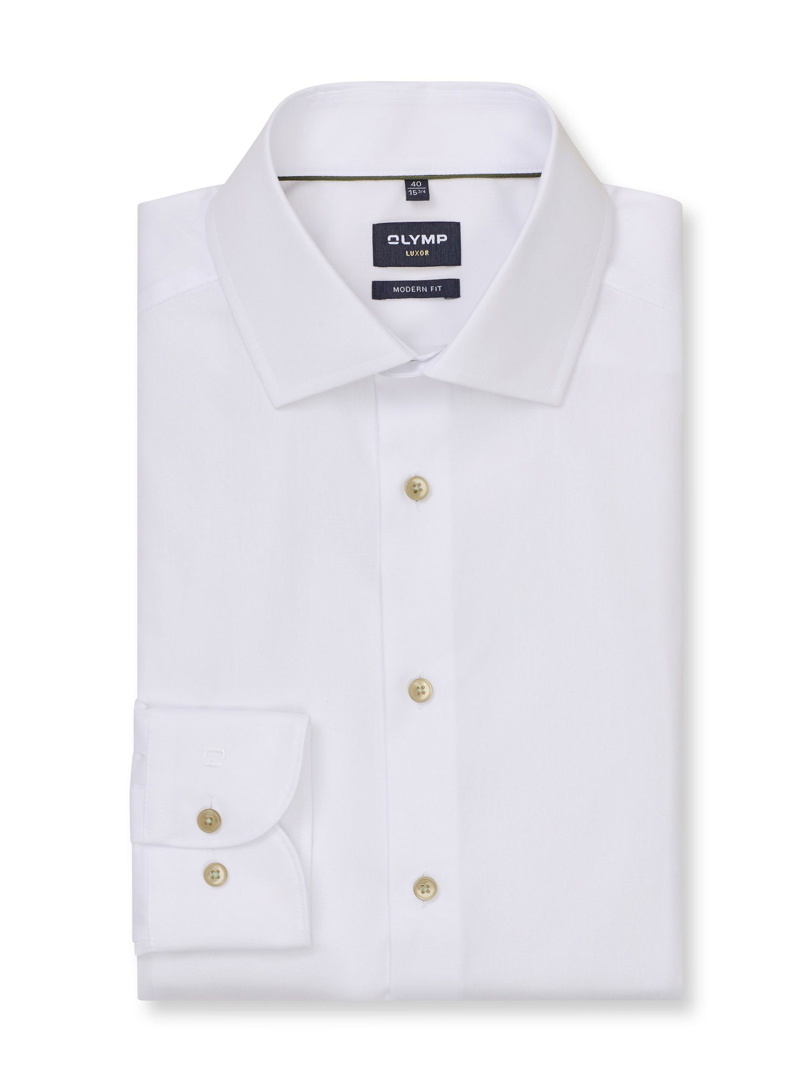 Olymp |  Olymp Hemd Modern Fit  | 47 | kitt