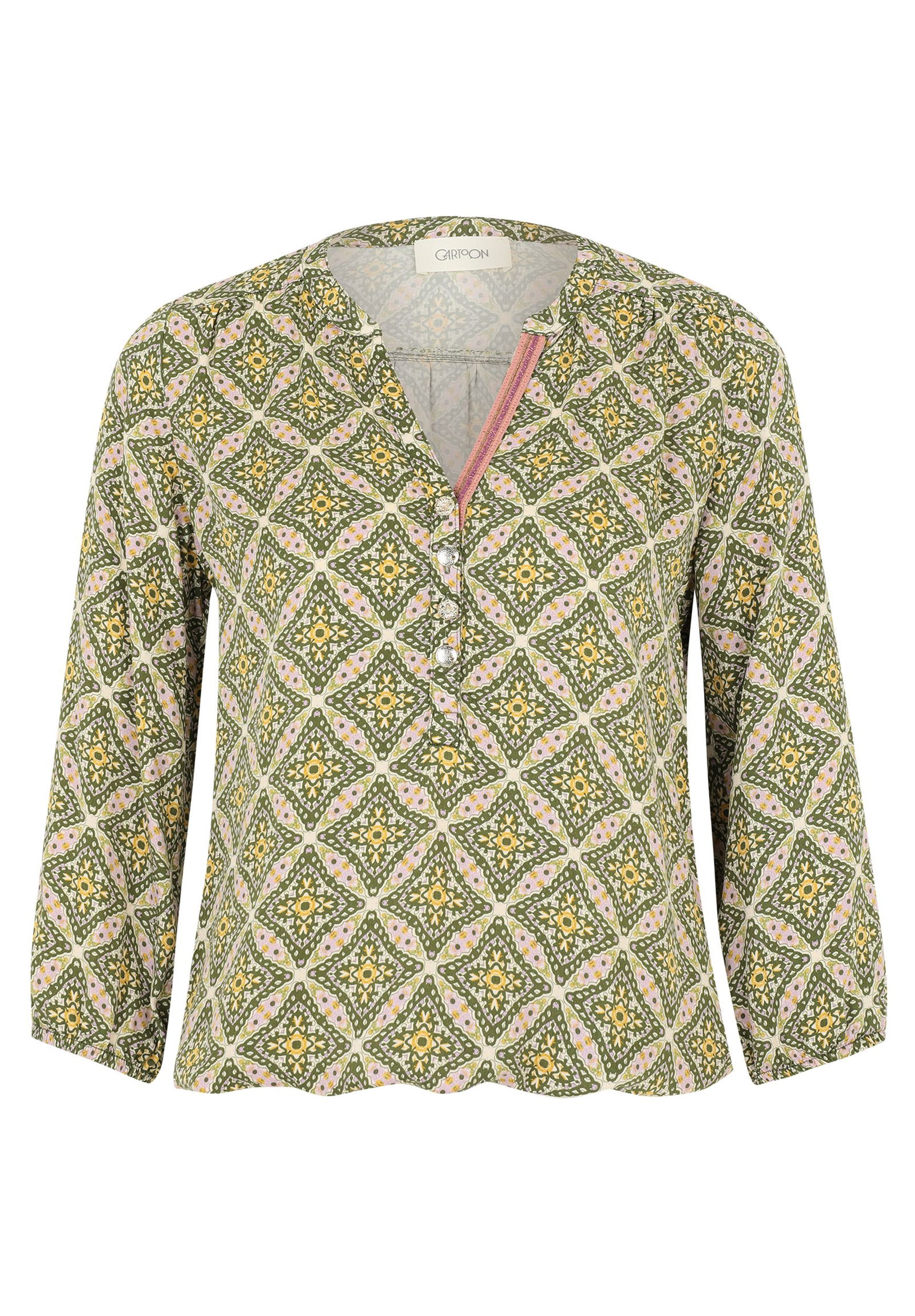 f937b0386f193798820a24725c1685b4 Cartoon | Cartoon Druckbluse | 36