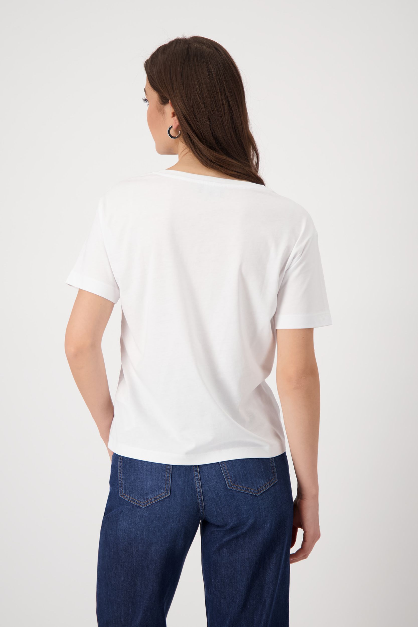 Monari |  T-Shirt, cream | 42