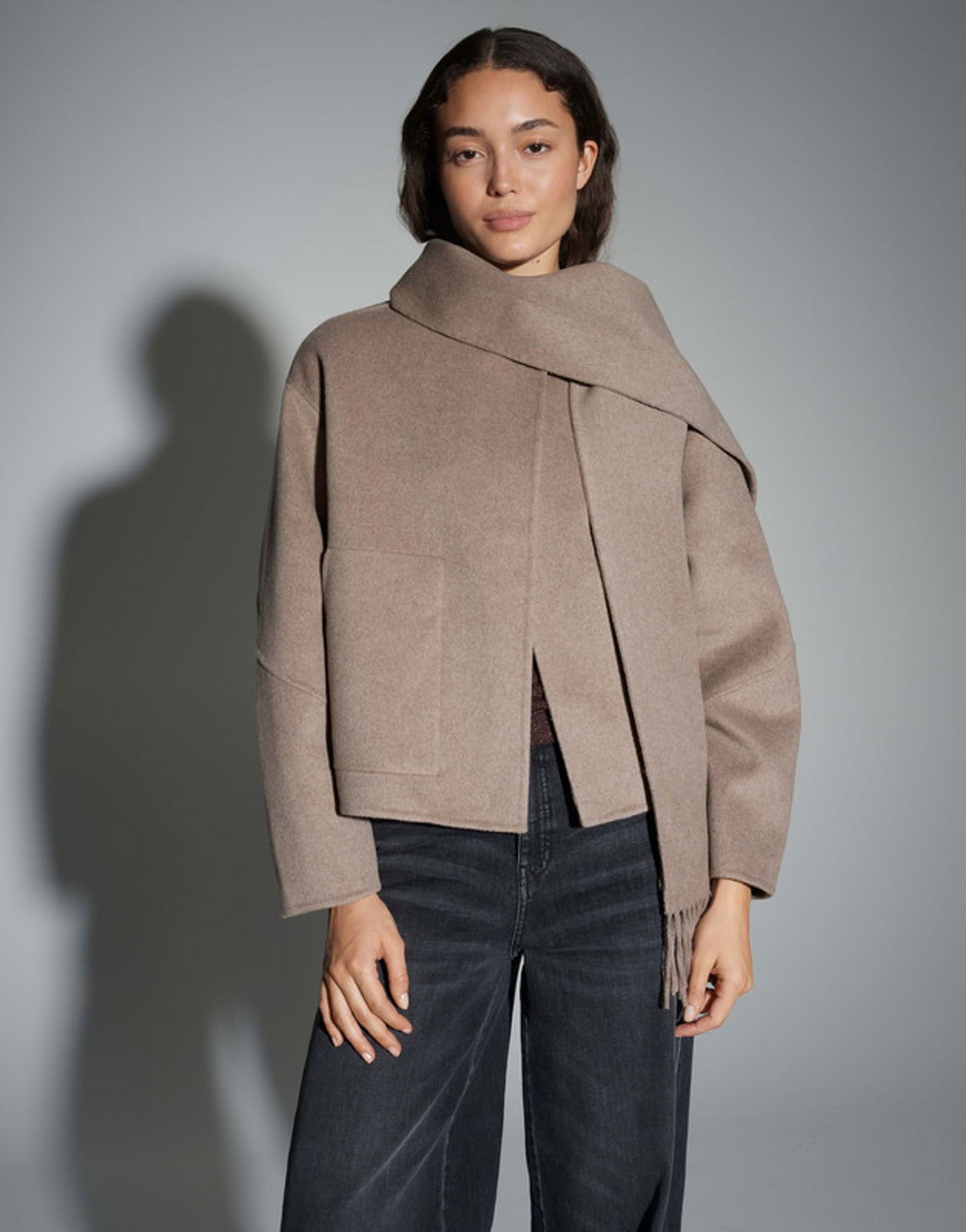 Opus |  Opus Funktionsjacke  | 40 | warm taupe