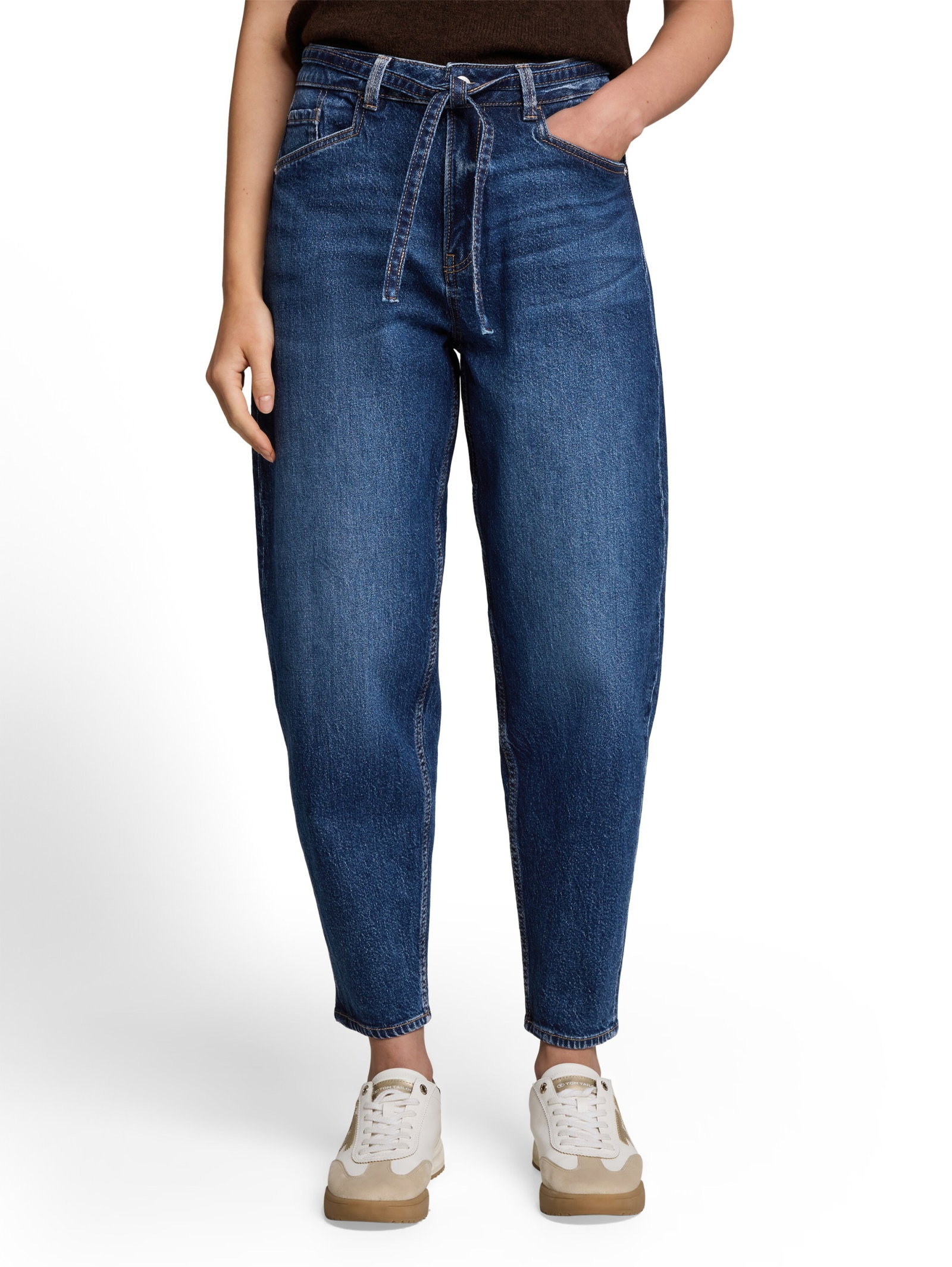 TTADEA BARREL, used dark stone blue denim #2