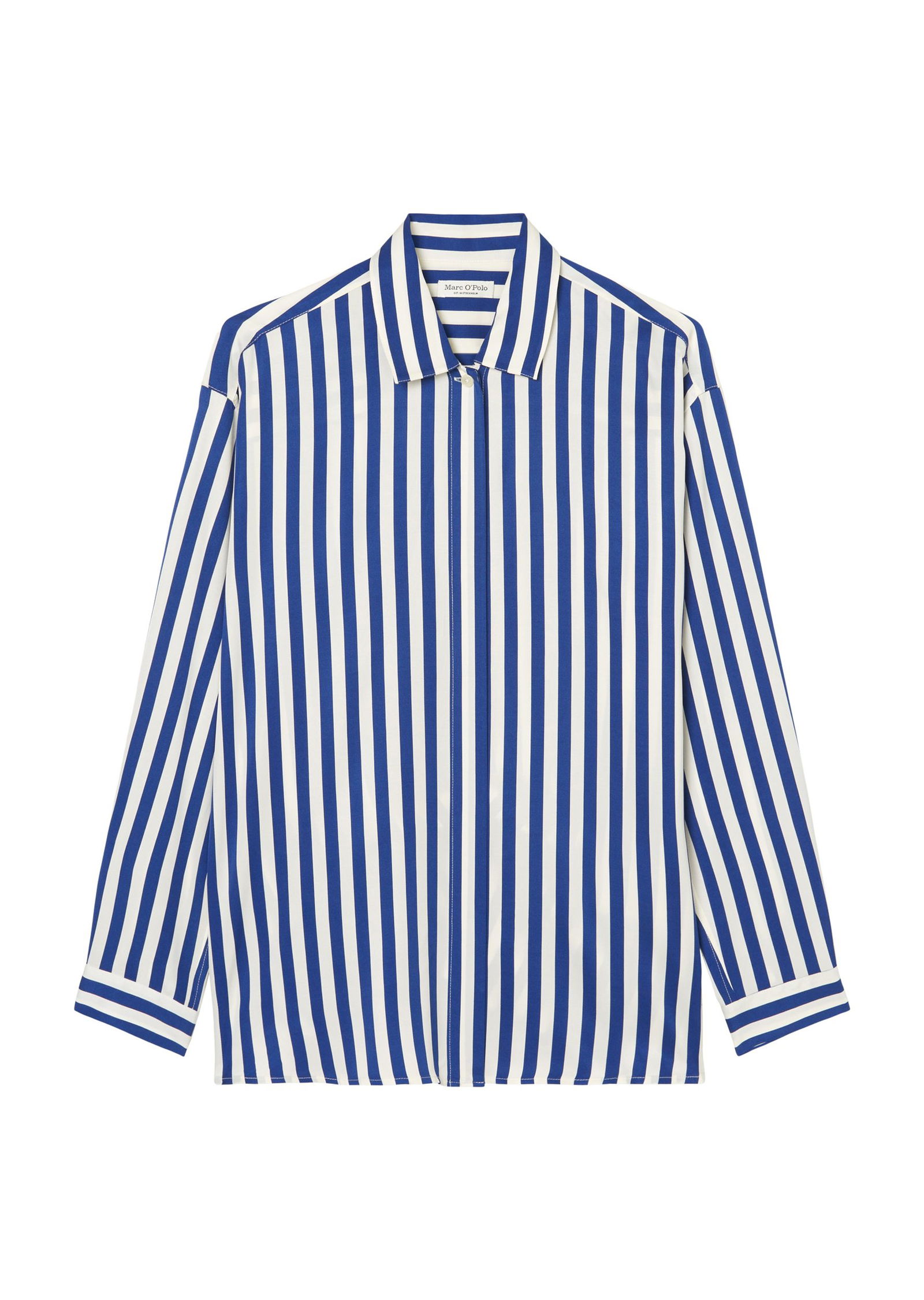 9f8d0e384768629fa07a41c53d1109d6 Marc O´Polo | Marc O´Polo Druckbluse | 42 | multi/ shiny blue