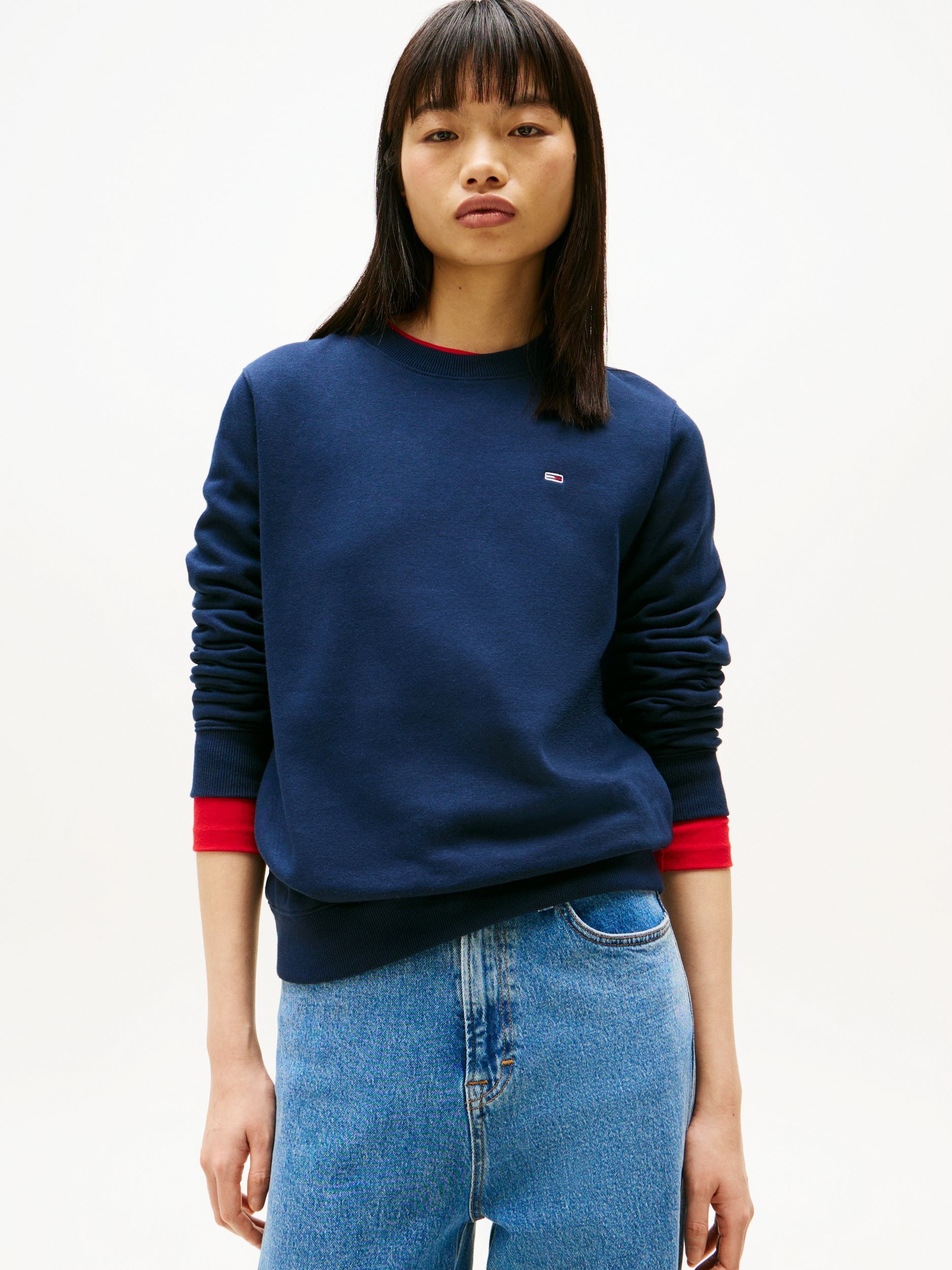 Tommy Jeans |  Tommy Jeans Pullover  | L | dark night navy