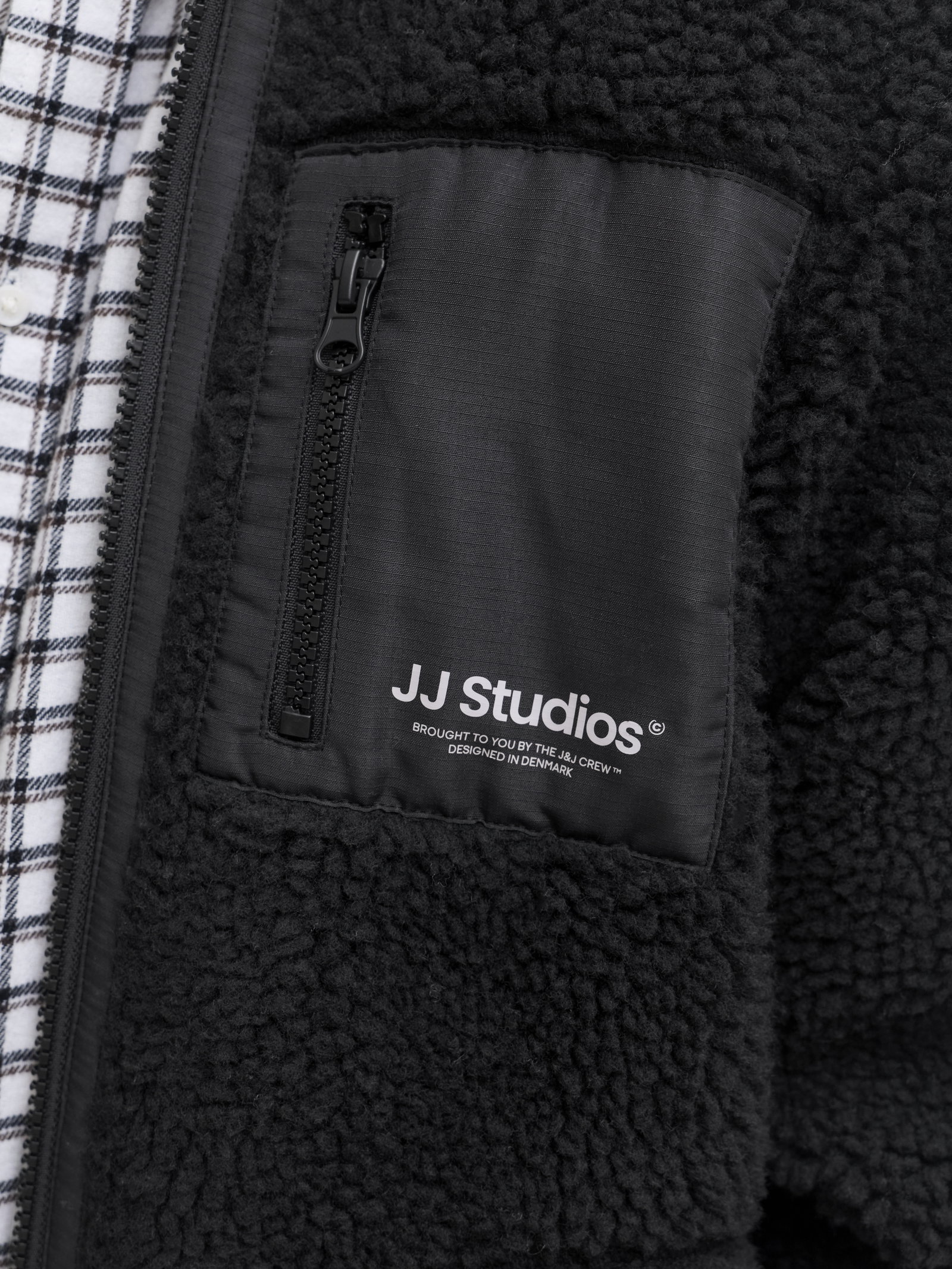 JJESOHO TEDDY JACKET AW26 JNR, Black #7