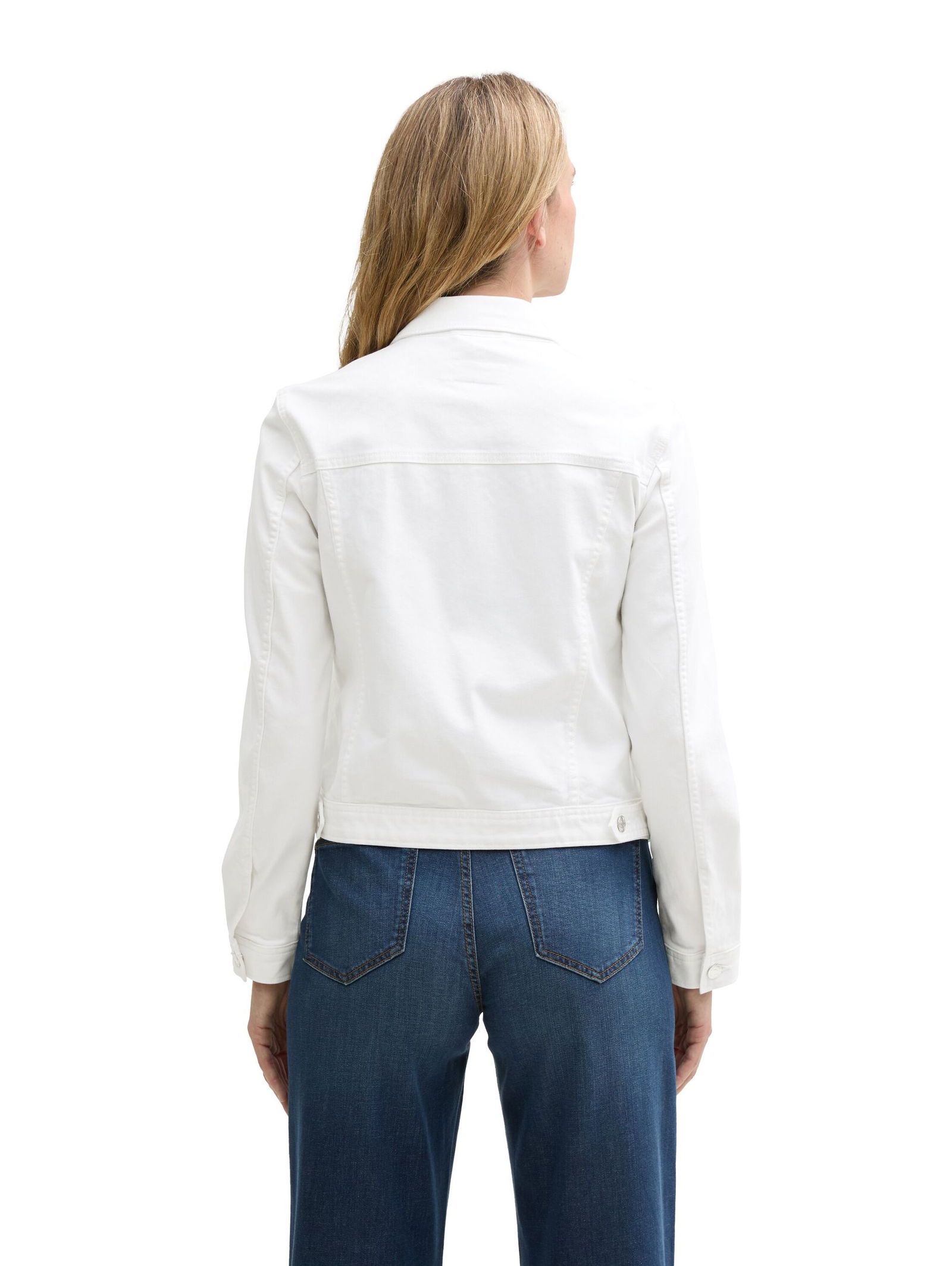  |  colored denim jacket, White | XXL | white