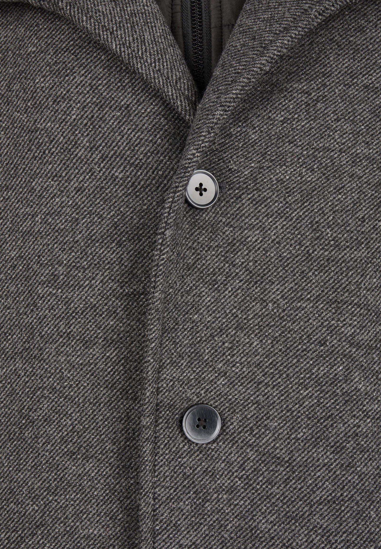 Calamar | Calamar Wollmantel | 62 | dark anthra