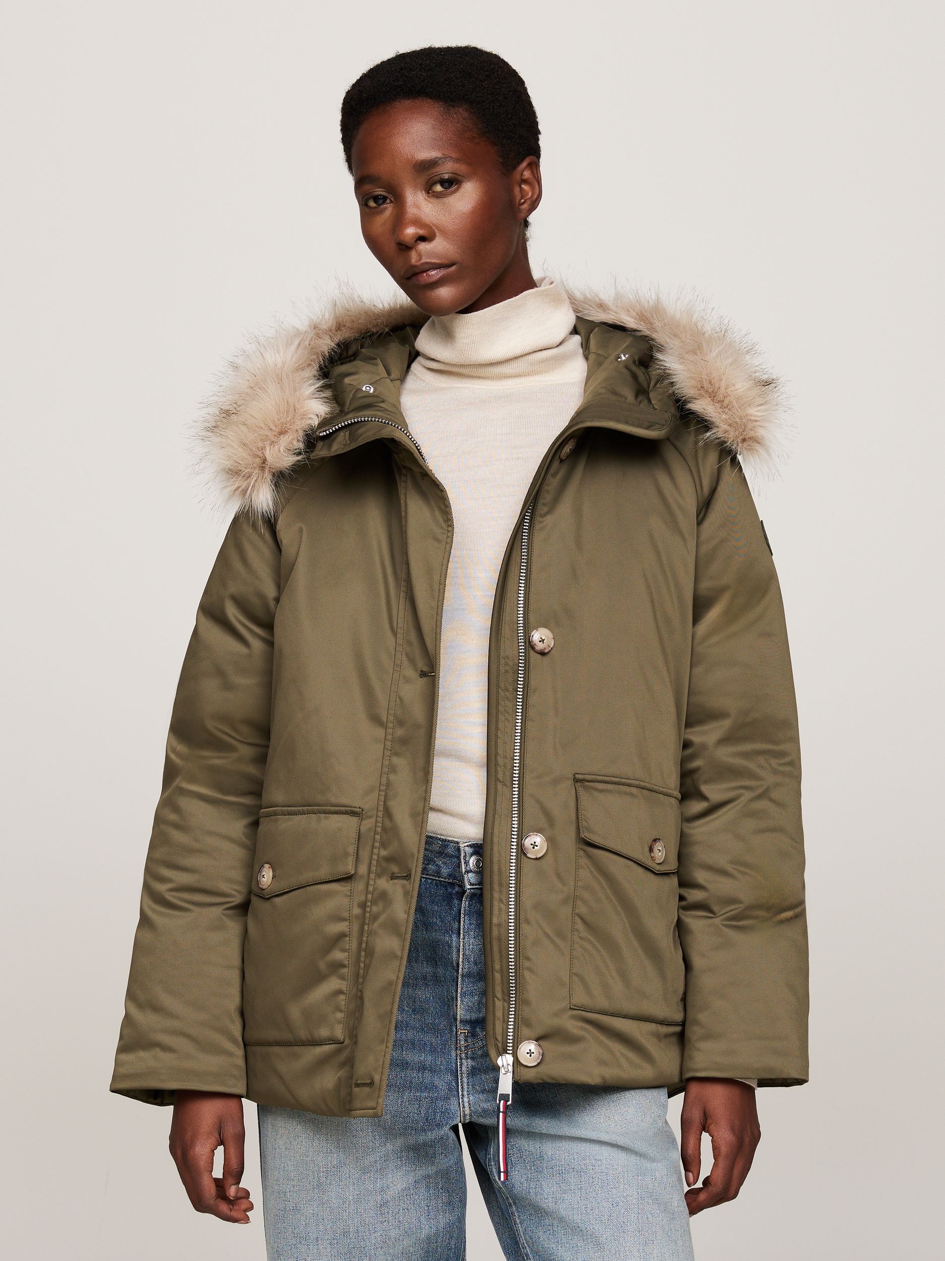 Tommy Hilfiger |  Tommy Hilfiger Parka  | S | army green