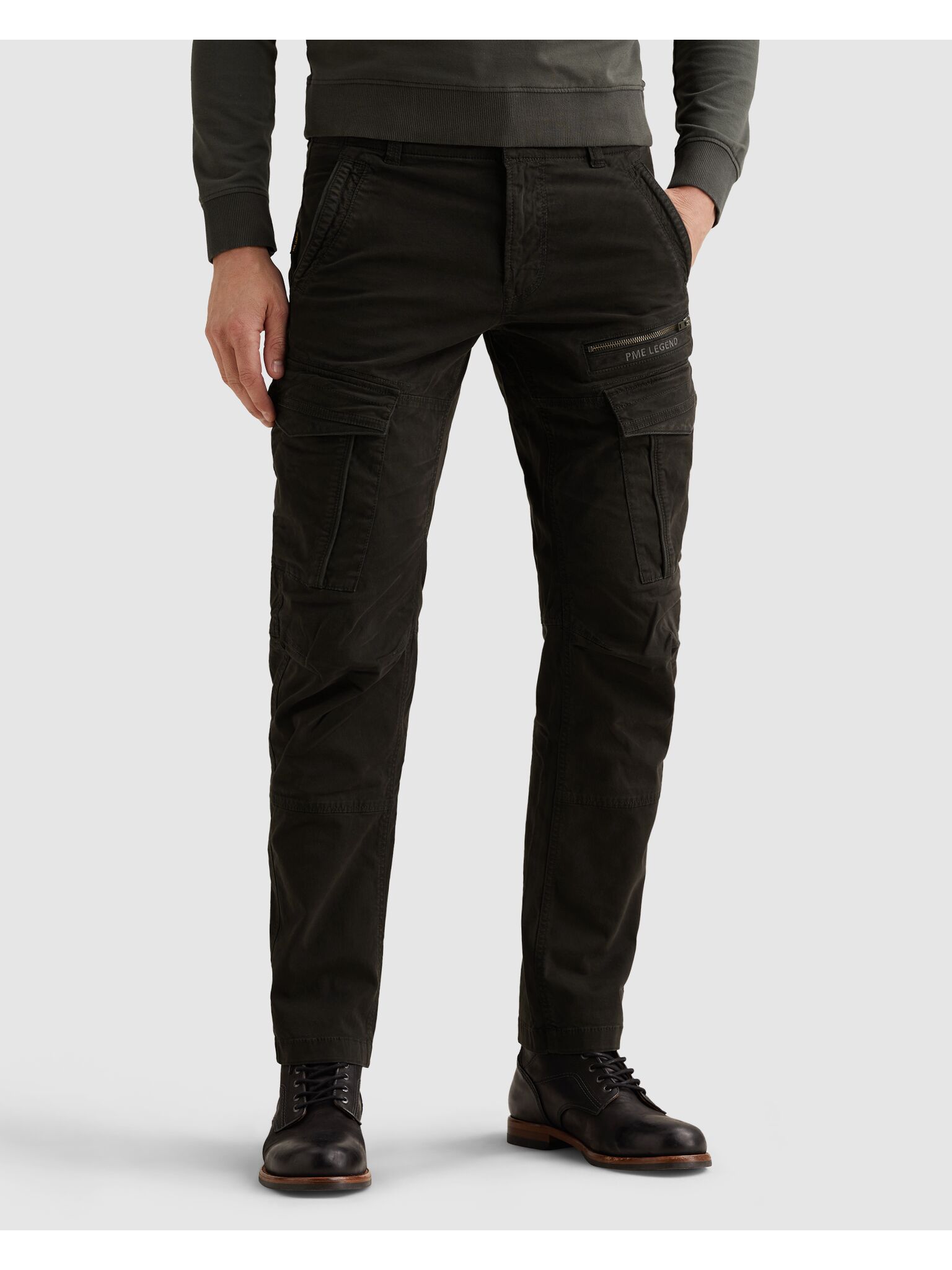 PME Legend Cargohose Relaxed Fit NORDROP CARGO 3.0 STRETCH TWILL #1