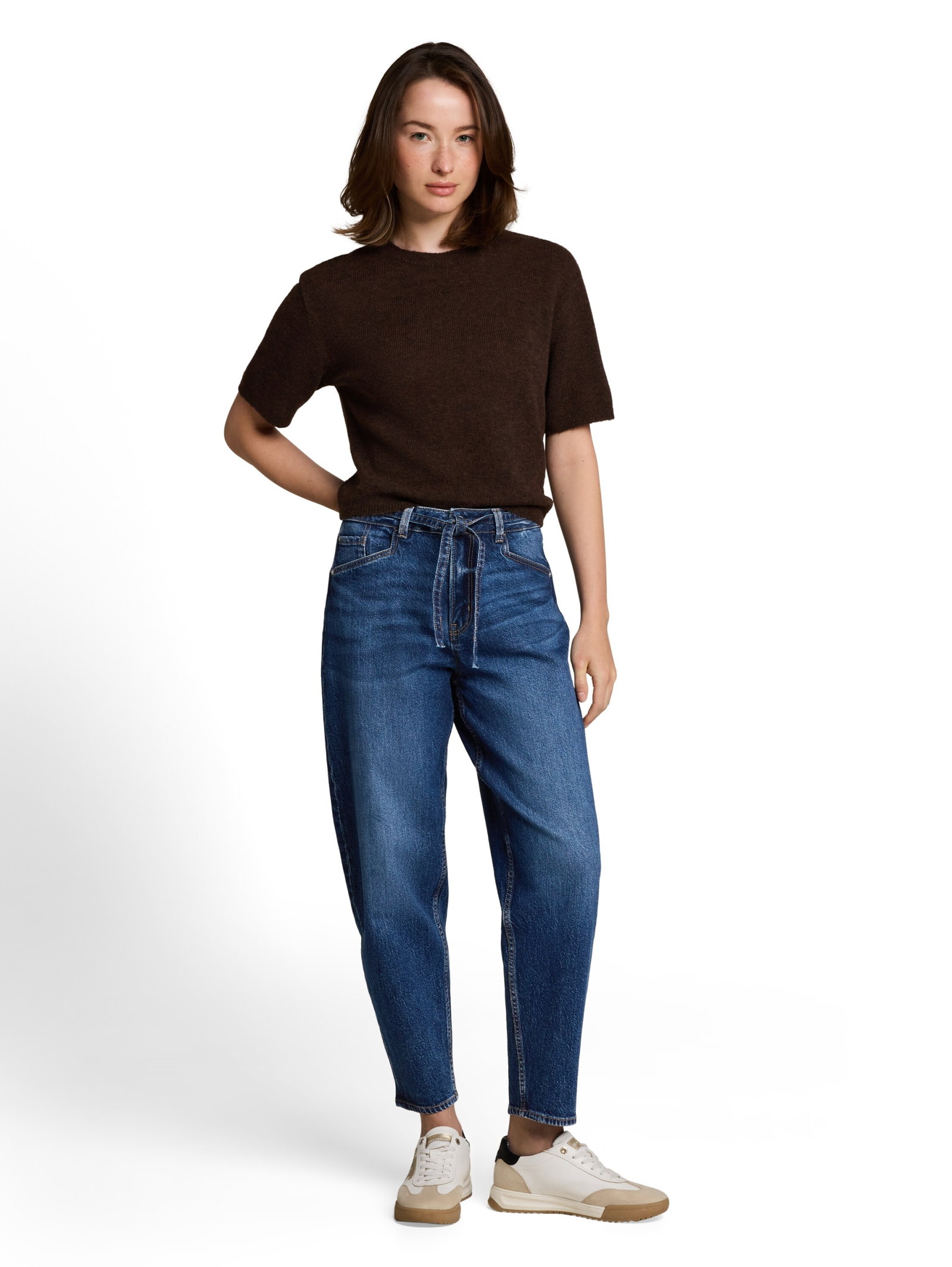 TTADEA BARREL, used dark stone blue denim #5