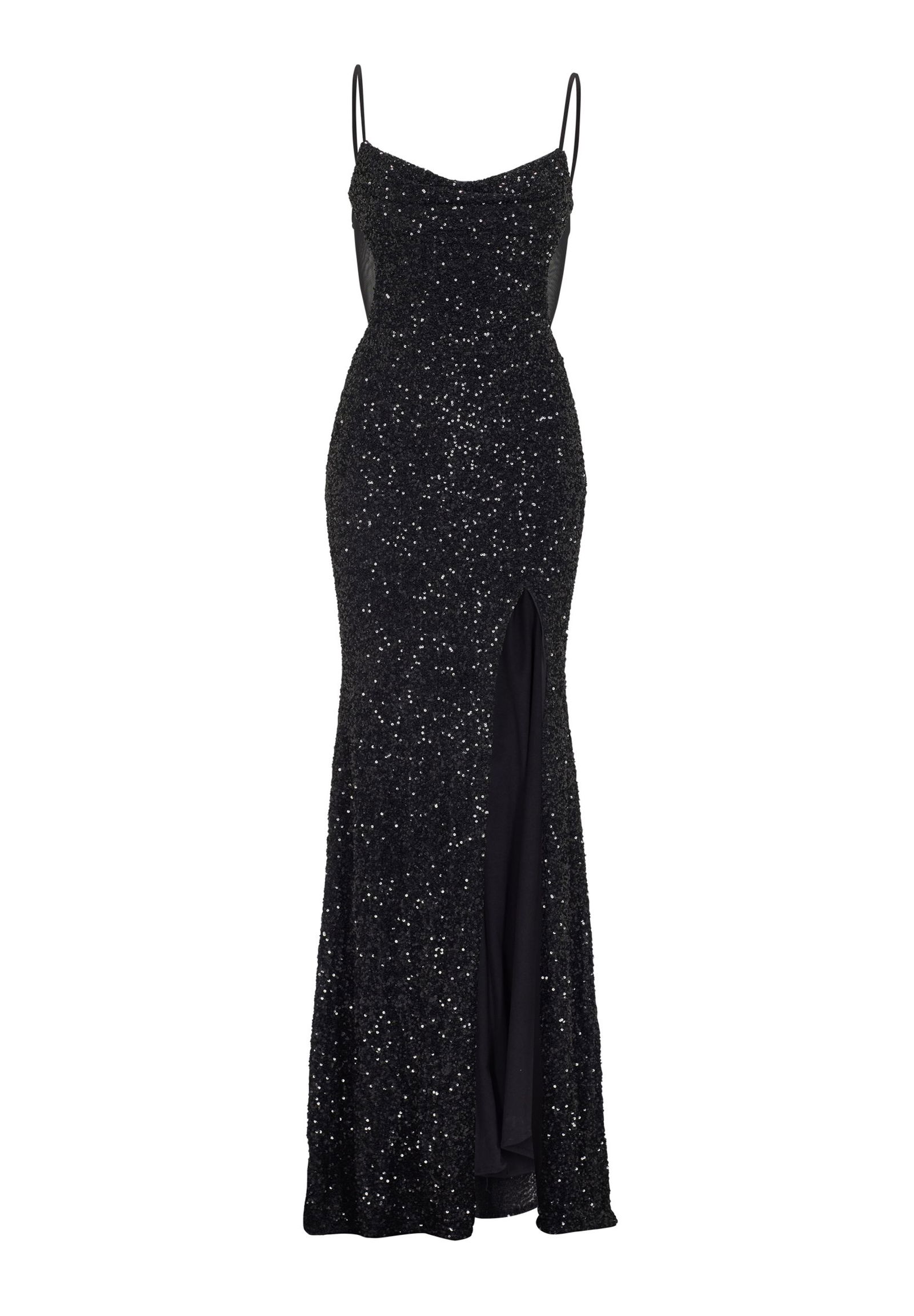 ade5273cc66b91379e4b5ce818dd4804 Hey Kyla | Hey Kyla Slipdress mit transparenter Rückenpartie | 40 | black