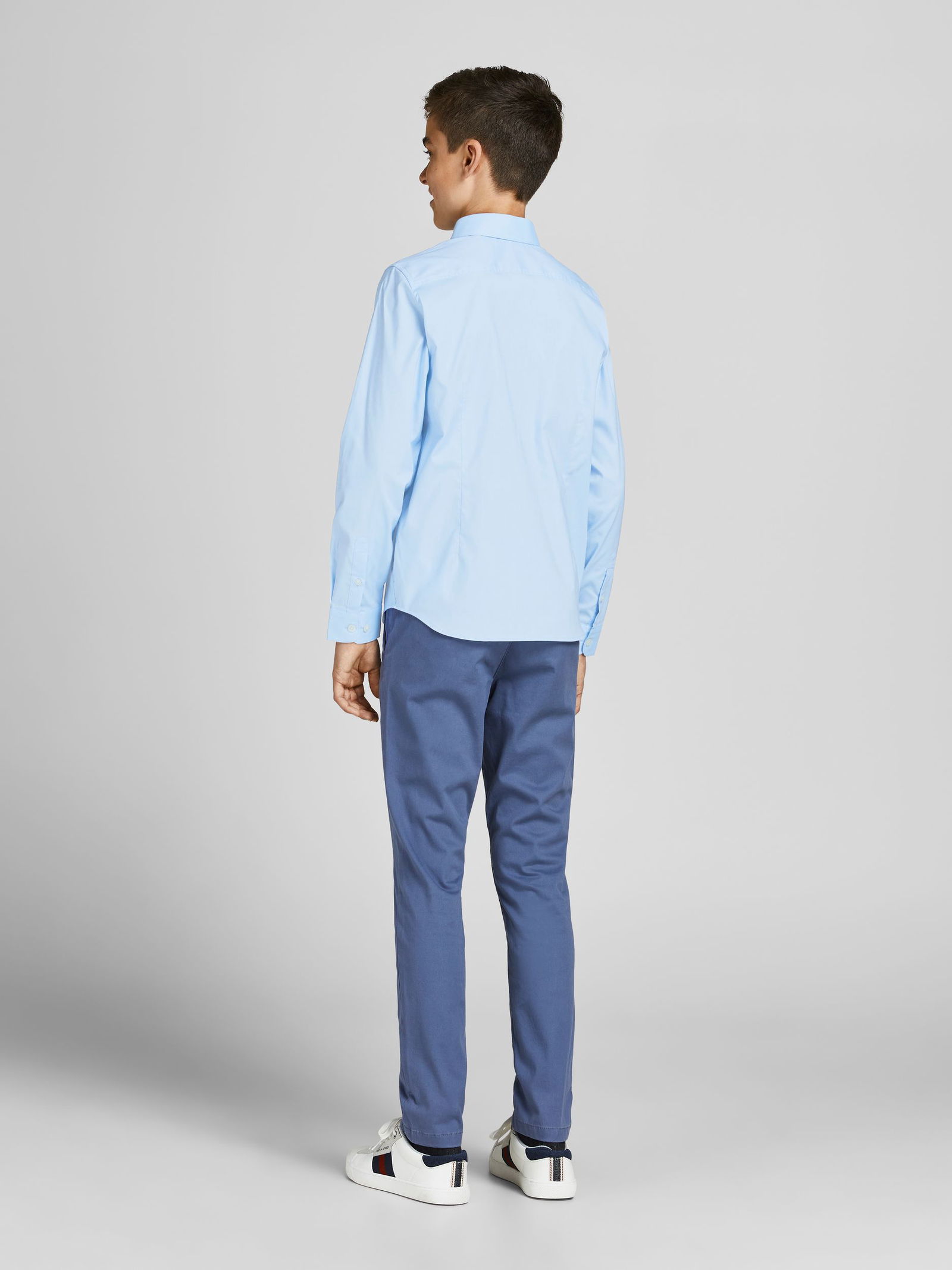 Jack&Jones |  JPRPARMA SHIRT L/S NOOS JNR | 176 | cashmere blue
