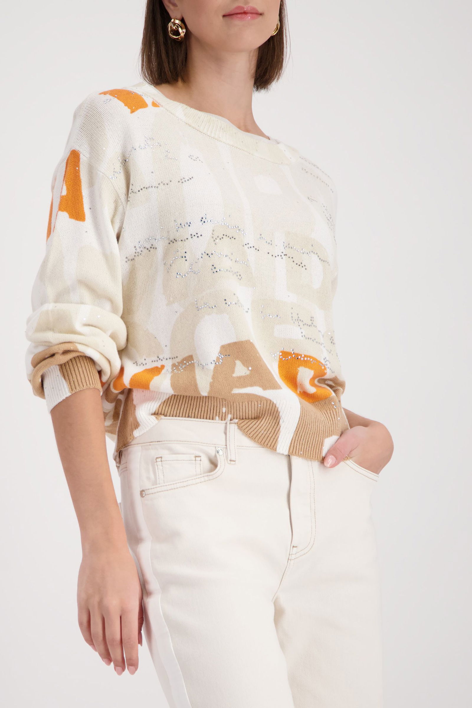 Monari |  Monari Druckbluse  | 36