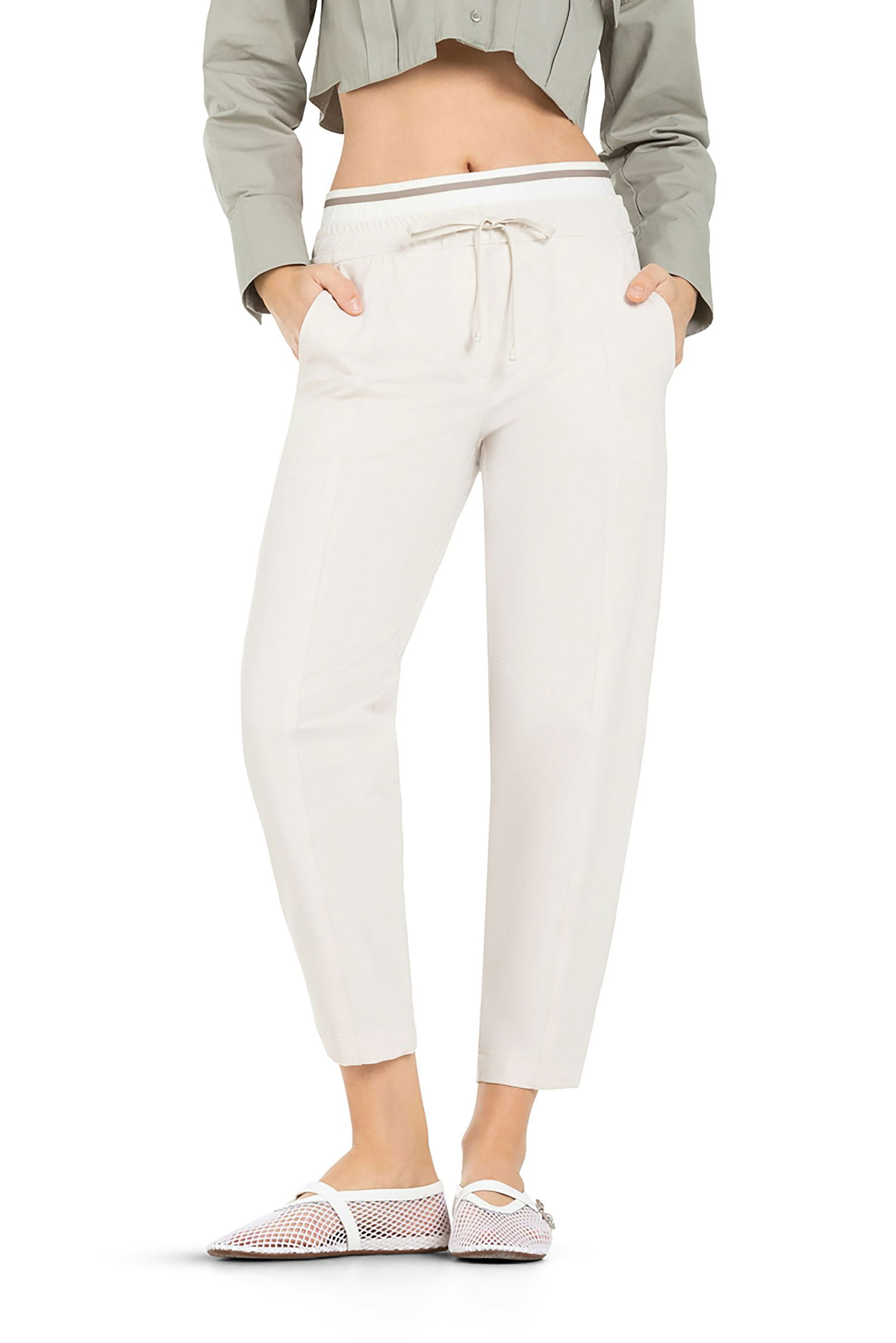 Cambio |  Cambio Joggingpants  | 42/27 | ivory paper
