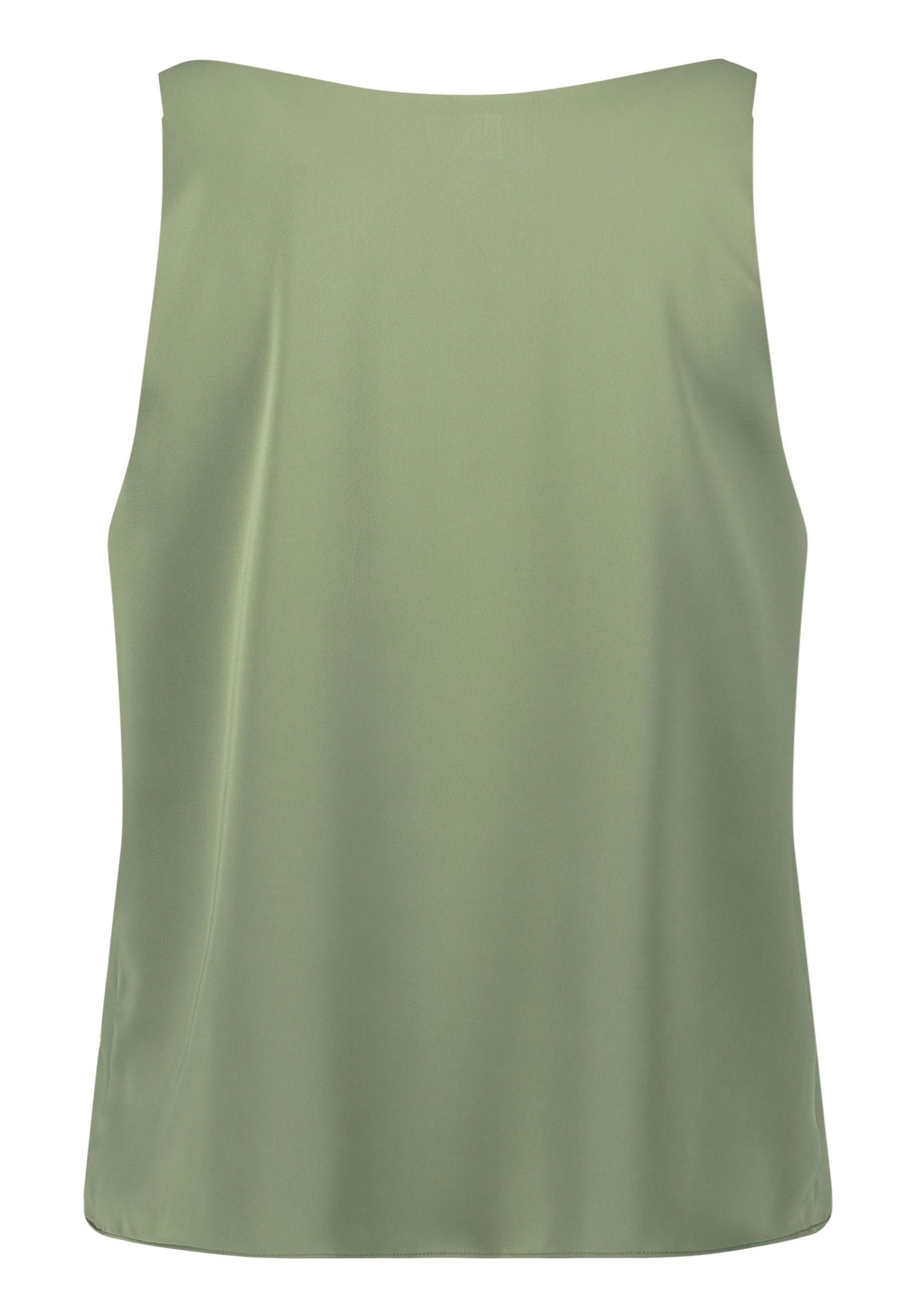 V by Vera Mont | Satin-Bluse | 40 | autumn green