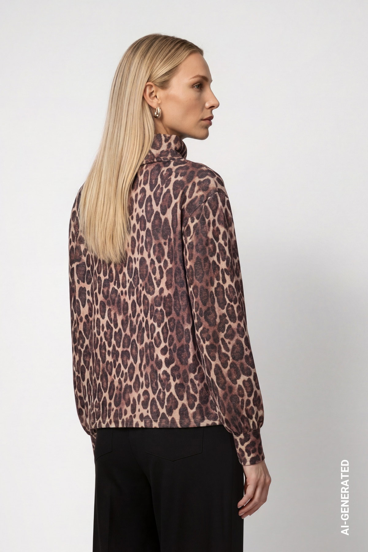 Pullover, hazel gemustert #4