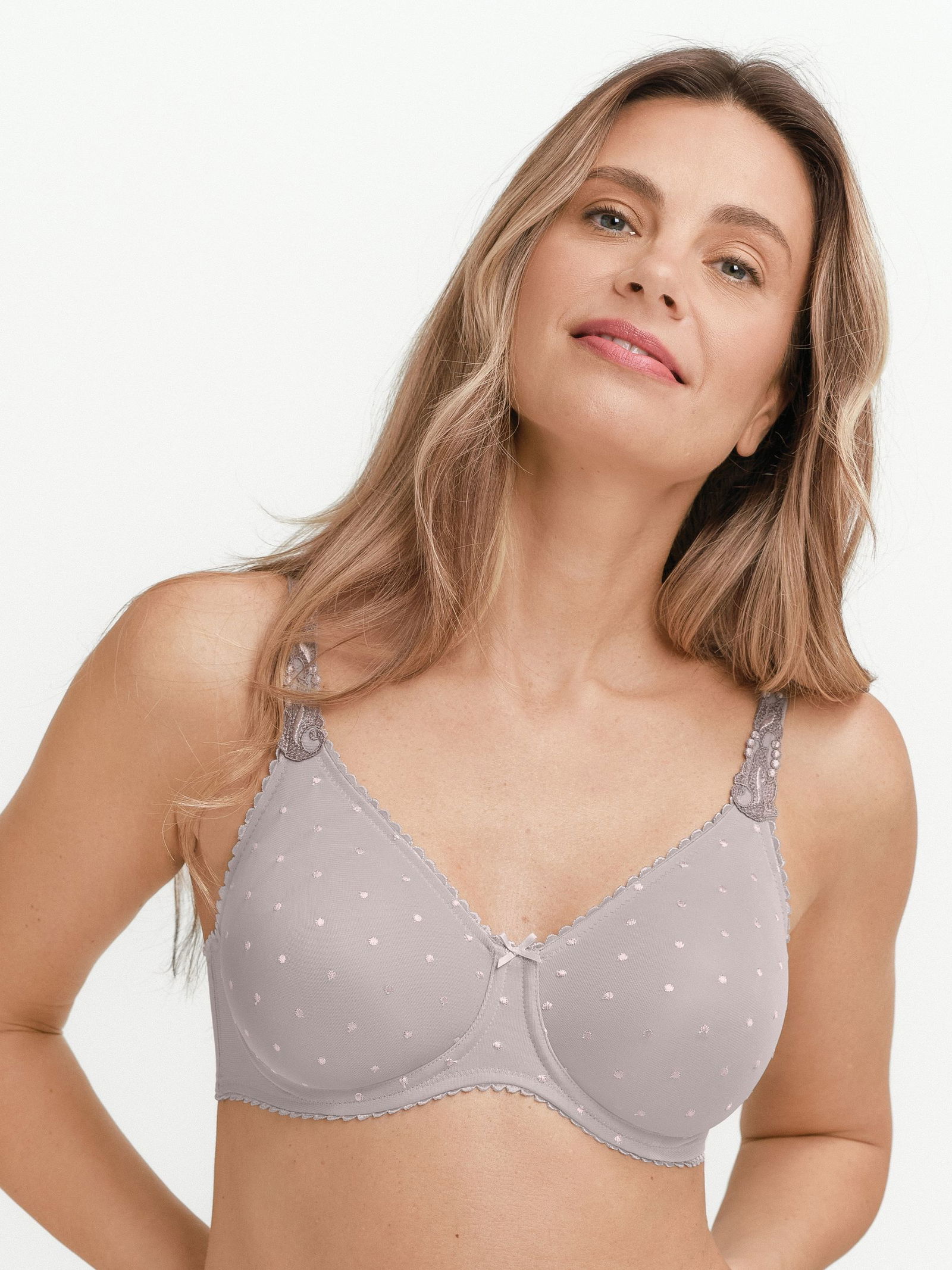 Felina |  Felina Bügel-BH  | 90/E | pearl grey