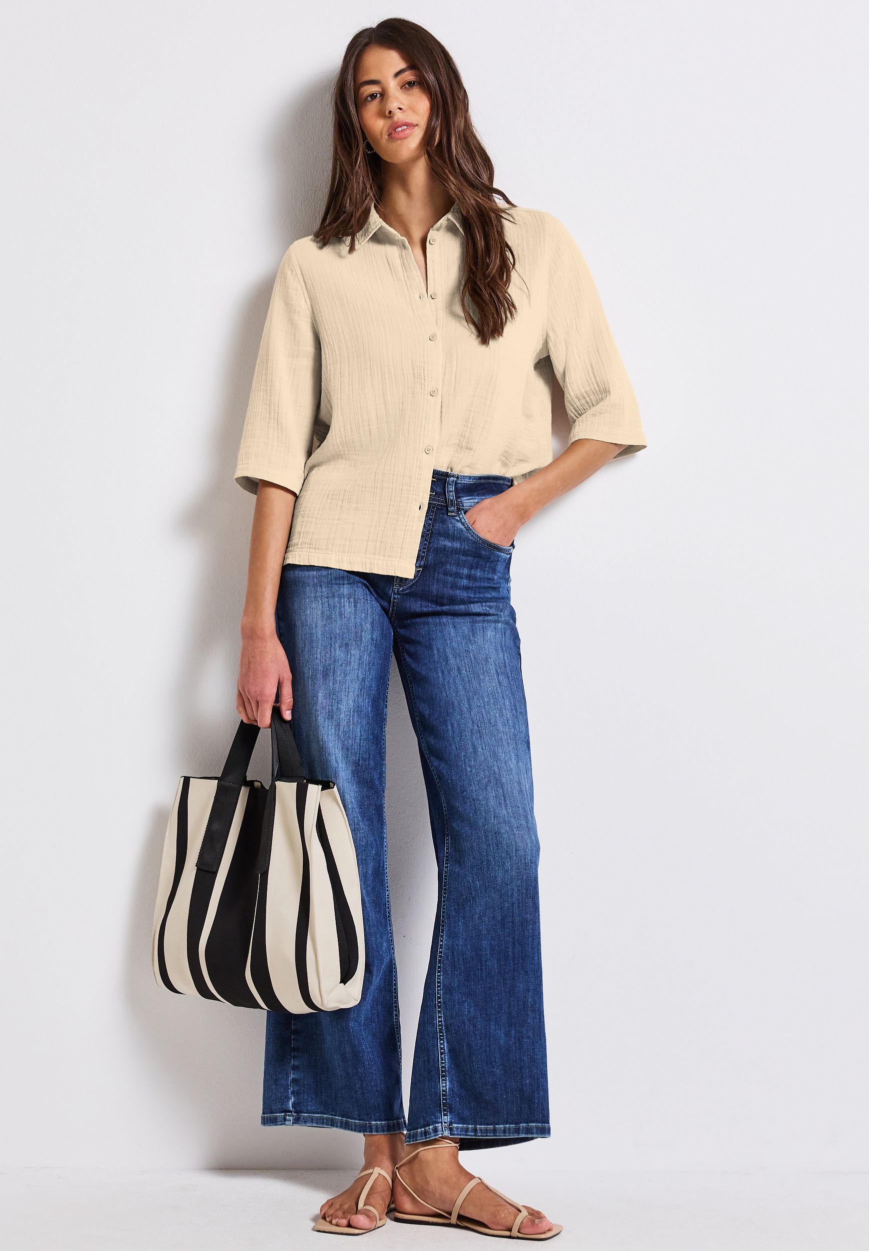  |  Musselin Hemdbluse | 38 | 4565_16620