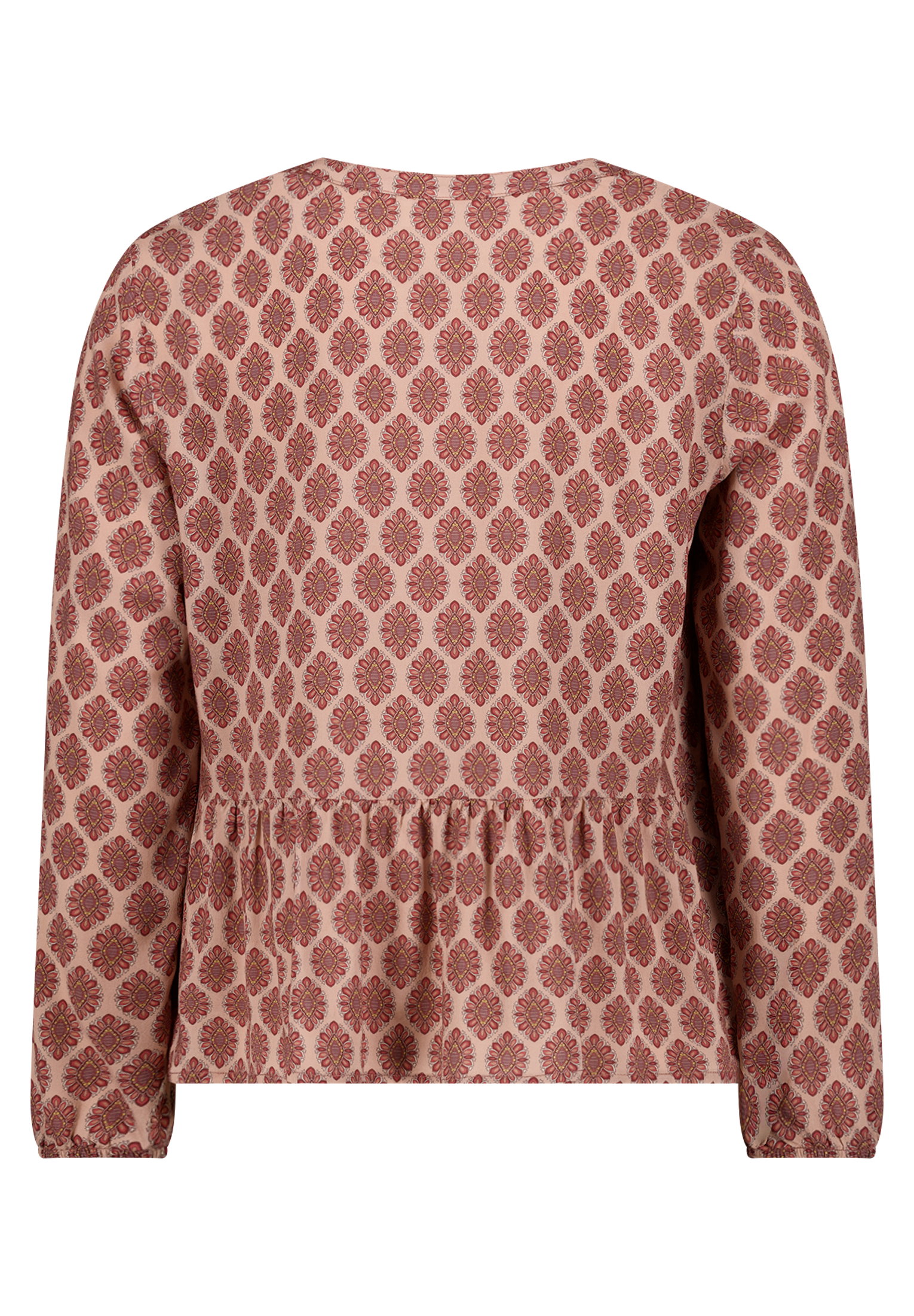 Bluse Kurz 1/1 Arm, Rosé/Rosé #2