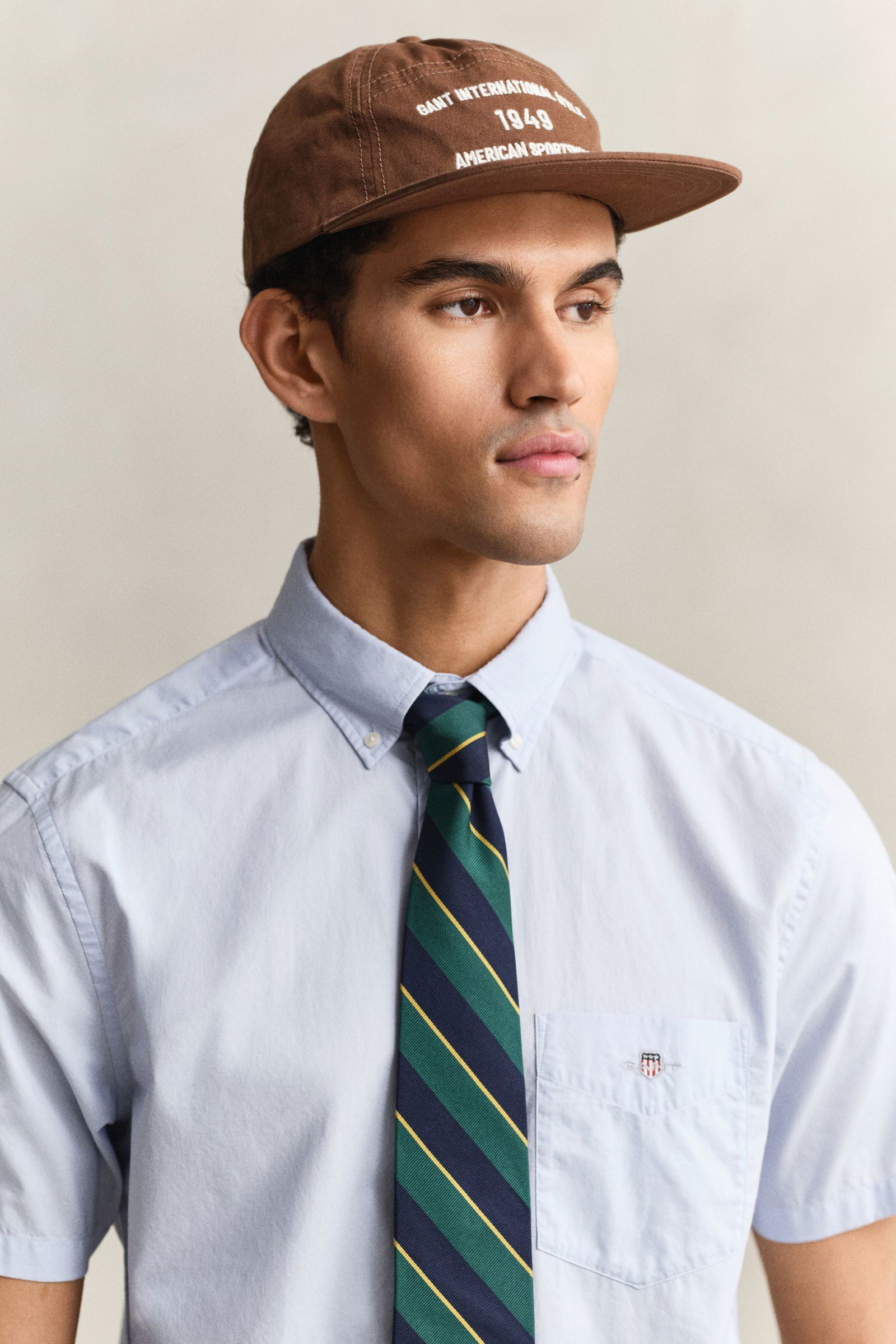 Gant |  Gant Classic Popeline Kurzarmhemd | XXL | light blue