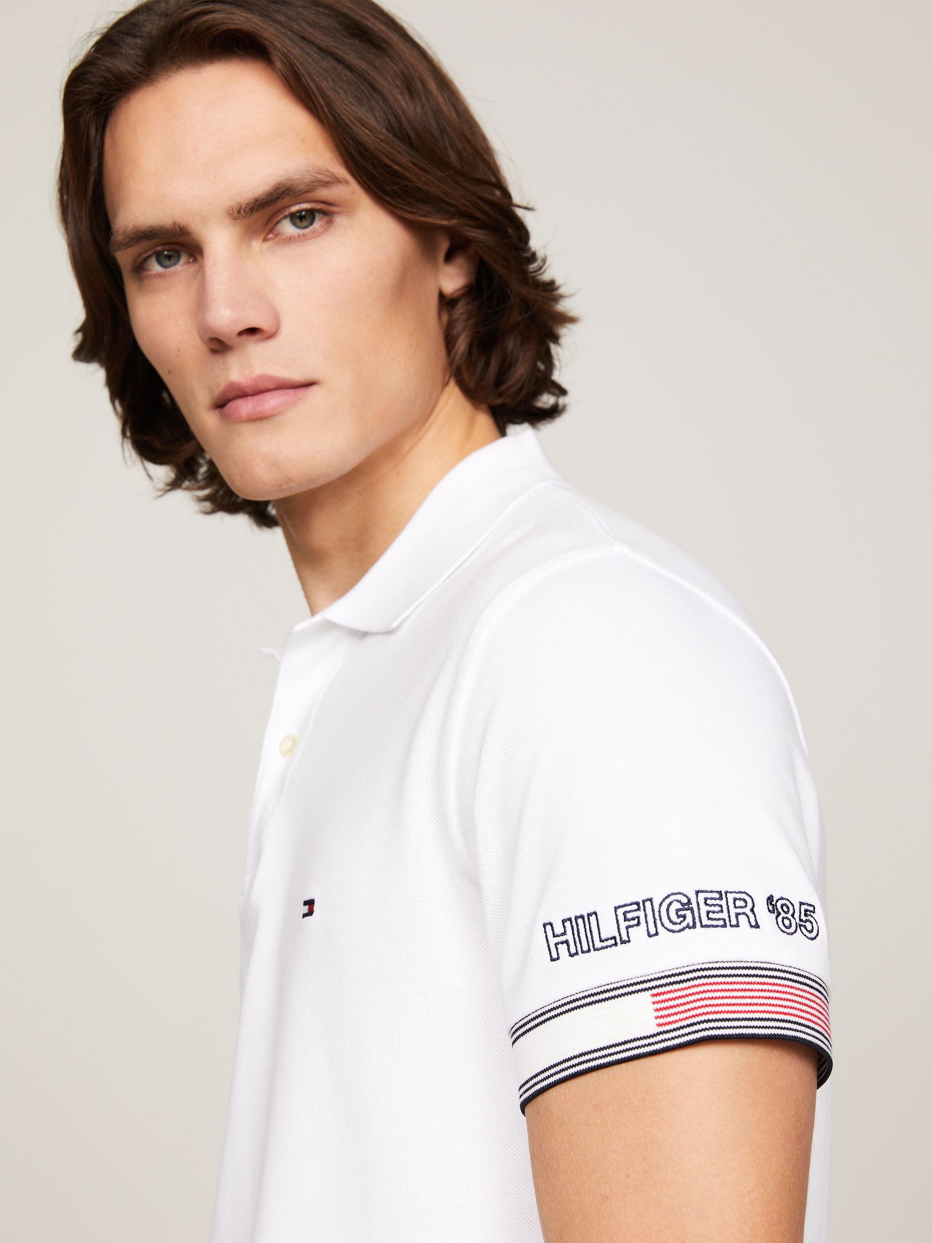 Tommy Hilfiger |  Tommy Hilfiger Poloshirt  | XXXL | white / multi