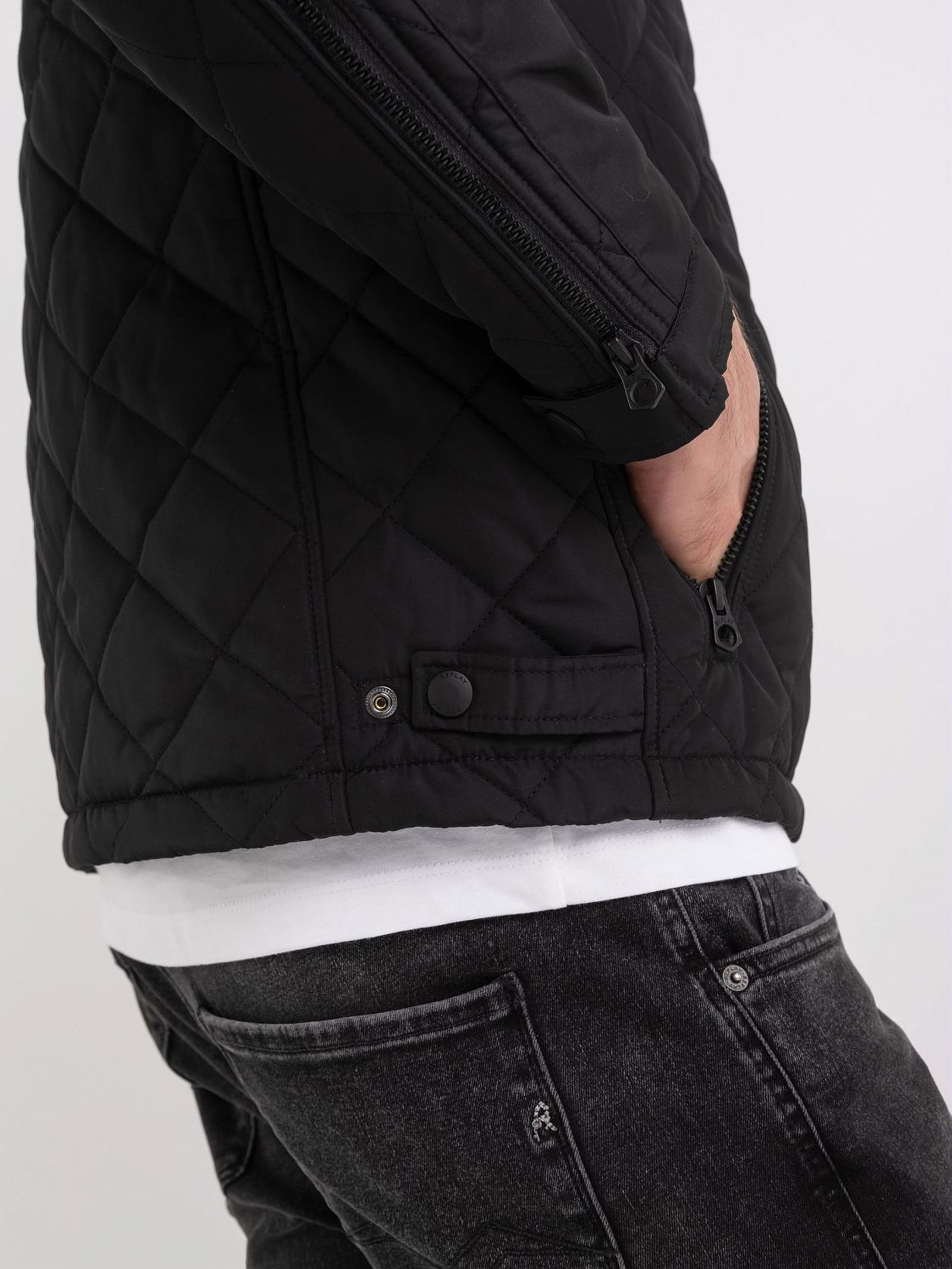 Replay | Replay Blouson | L | black