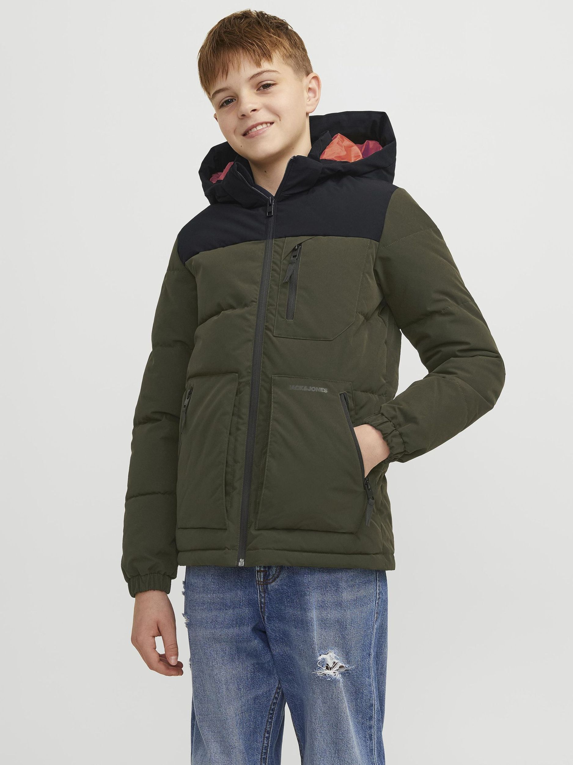 Jack&Jones |  JJEOTTO PUFFER JACKET SN JNR | 140