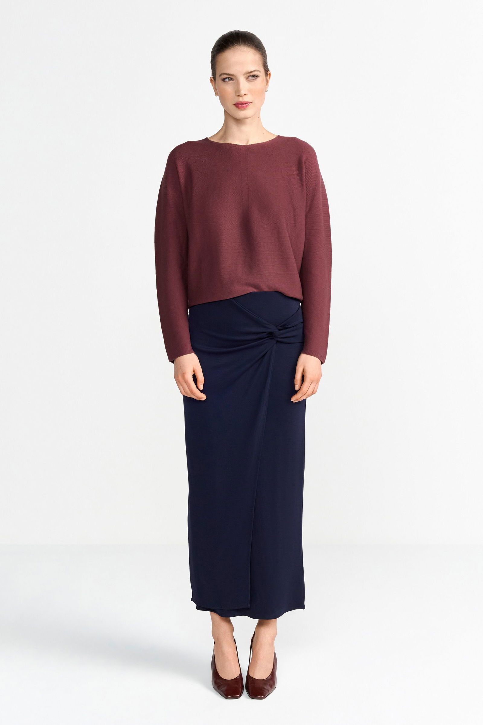 Rich & Royal |  Rich & Royal Pullover  | XS | ruby glow
