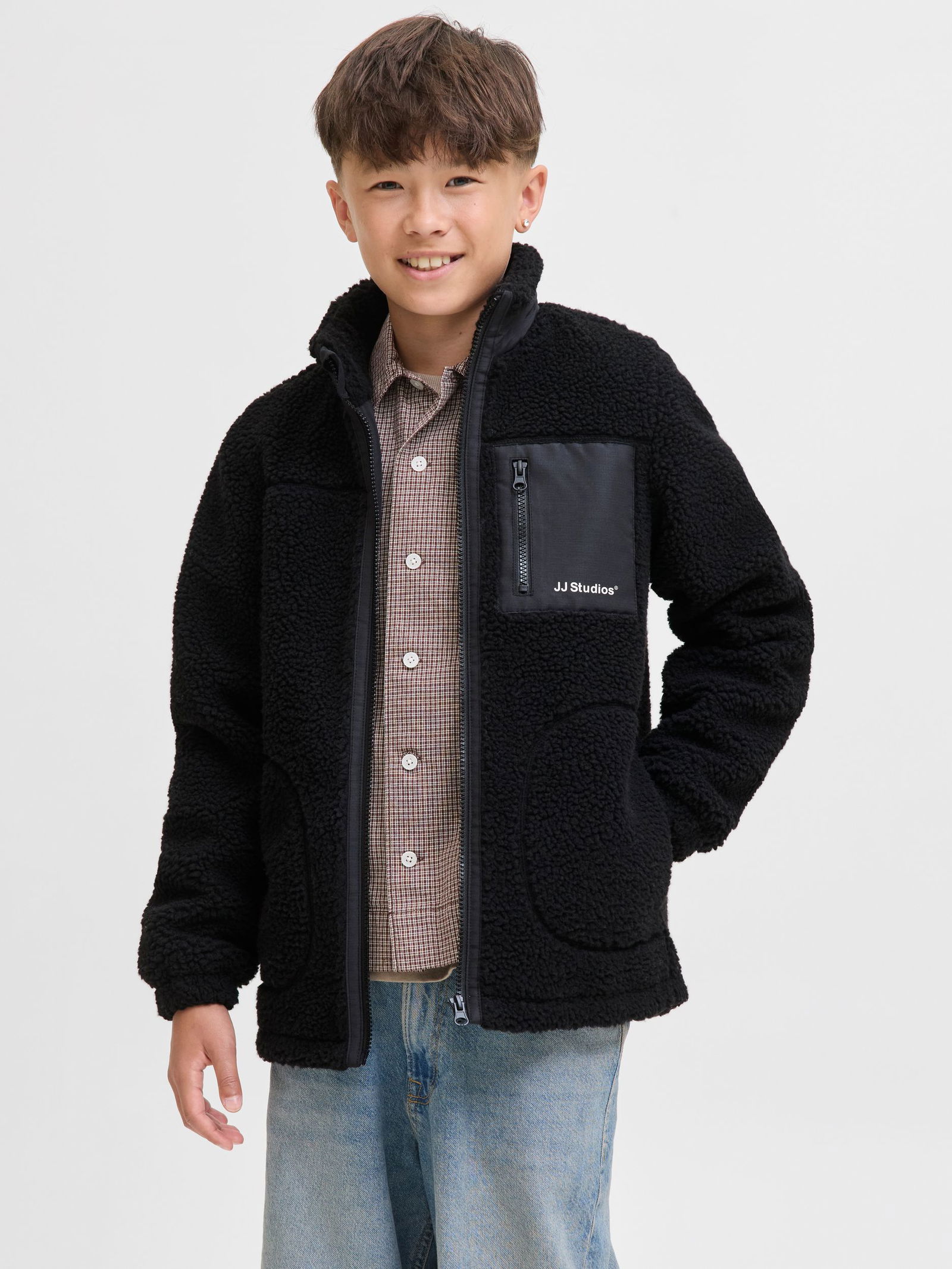 9cecf420d569a30b0f2ecea75963b47c Jack&Jones | JJESOHO TEDDY JACKET SN JNR | 164 | black