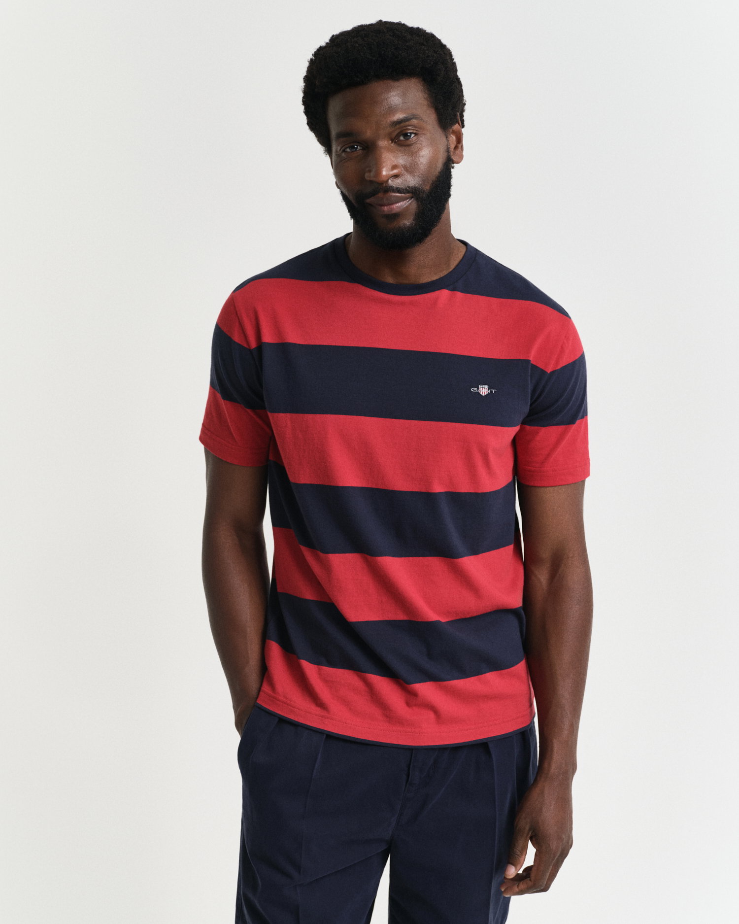 Gant T-Shirt mit Blockstreifen #2