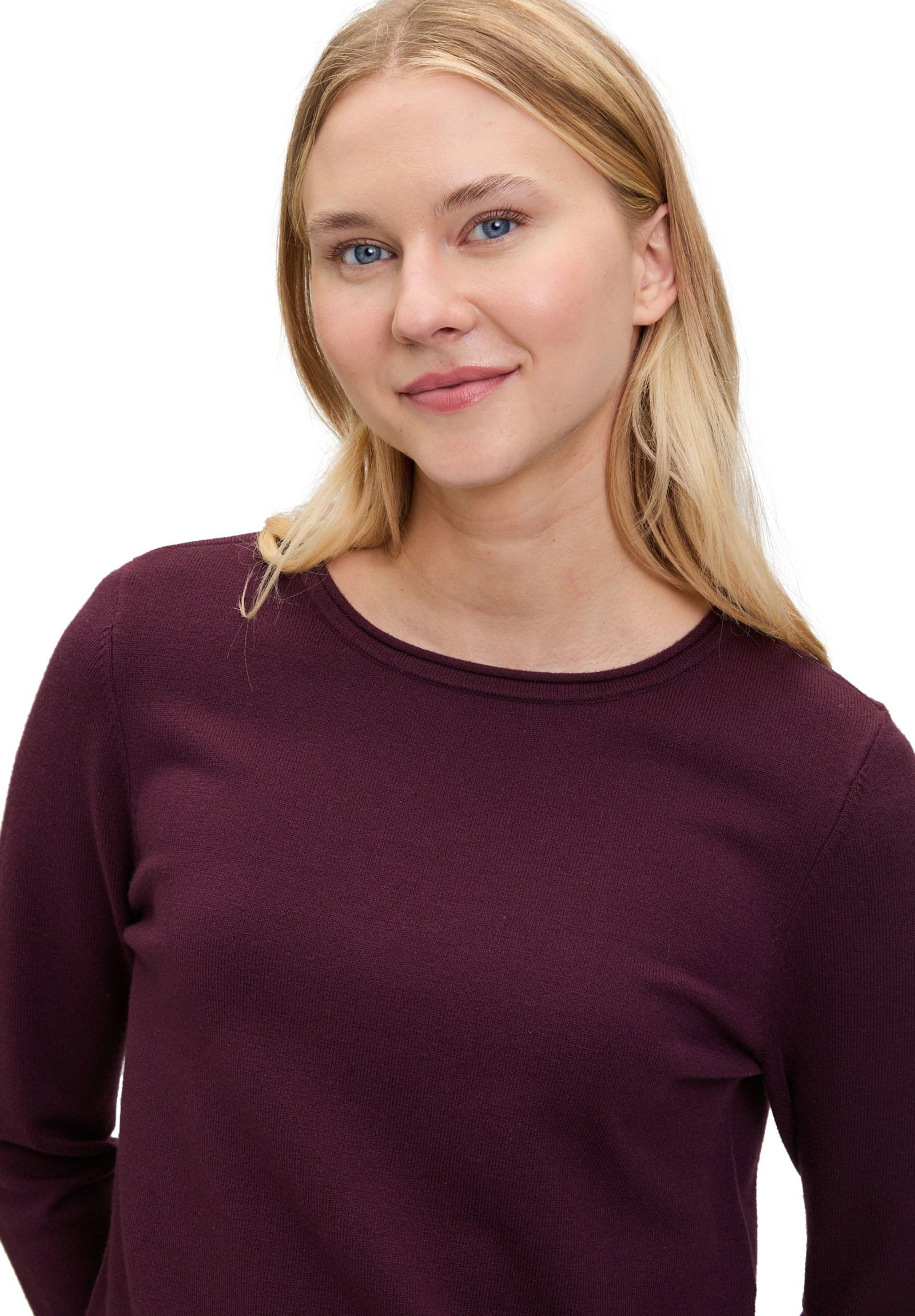Cartoon | Cartoon Pullover | 40 | dark aubergine