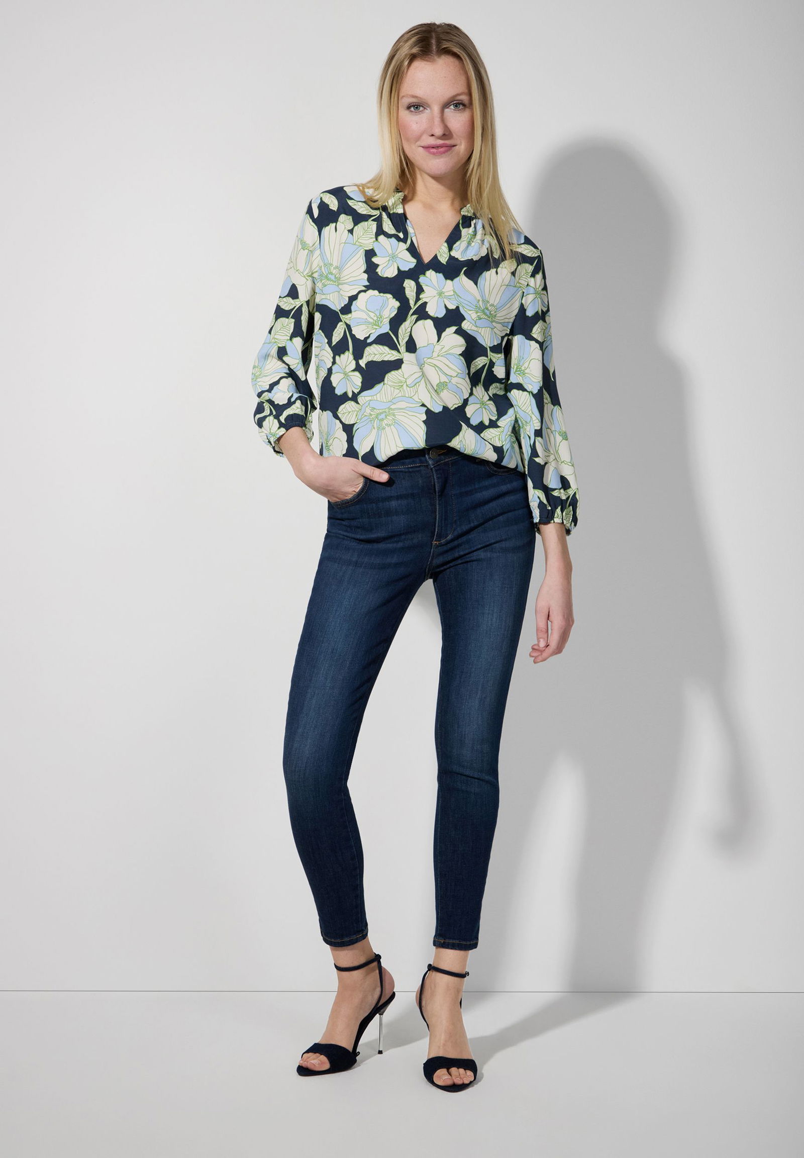 More & More | More & More Druckbluse | 34 | 1500_4370
