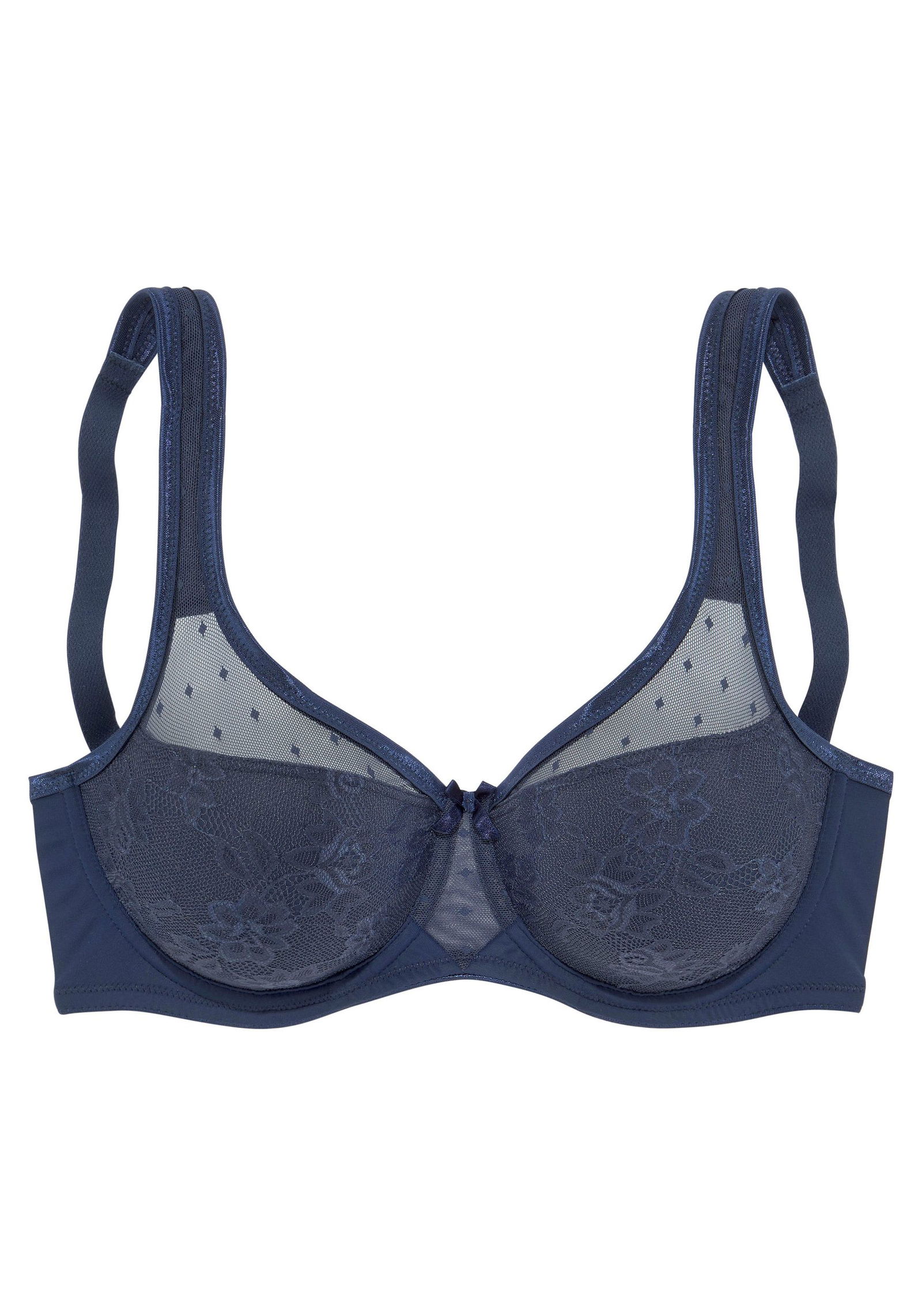 252002ec352770e35ec365ebaabc6ab5 Lascana | Lascana Bügel-BH | 80/H | navy solid