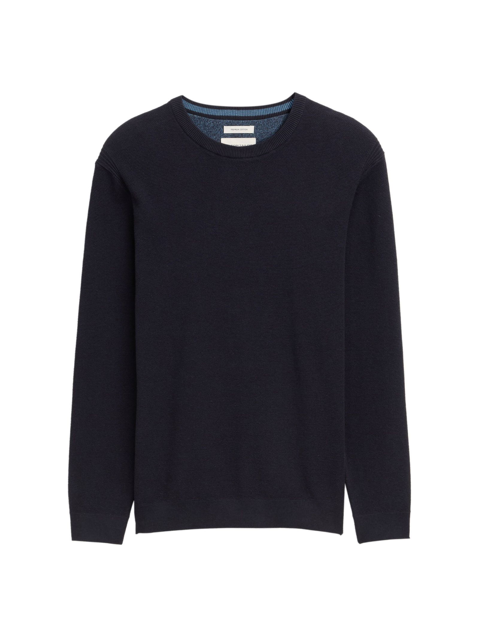 knitted navy melange