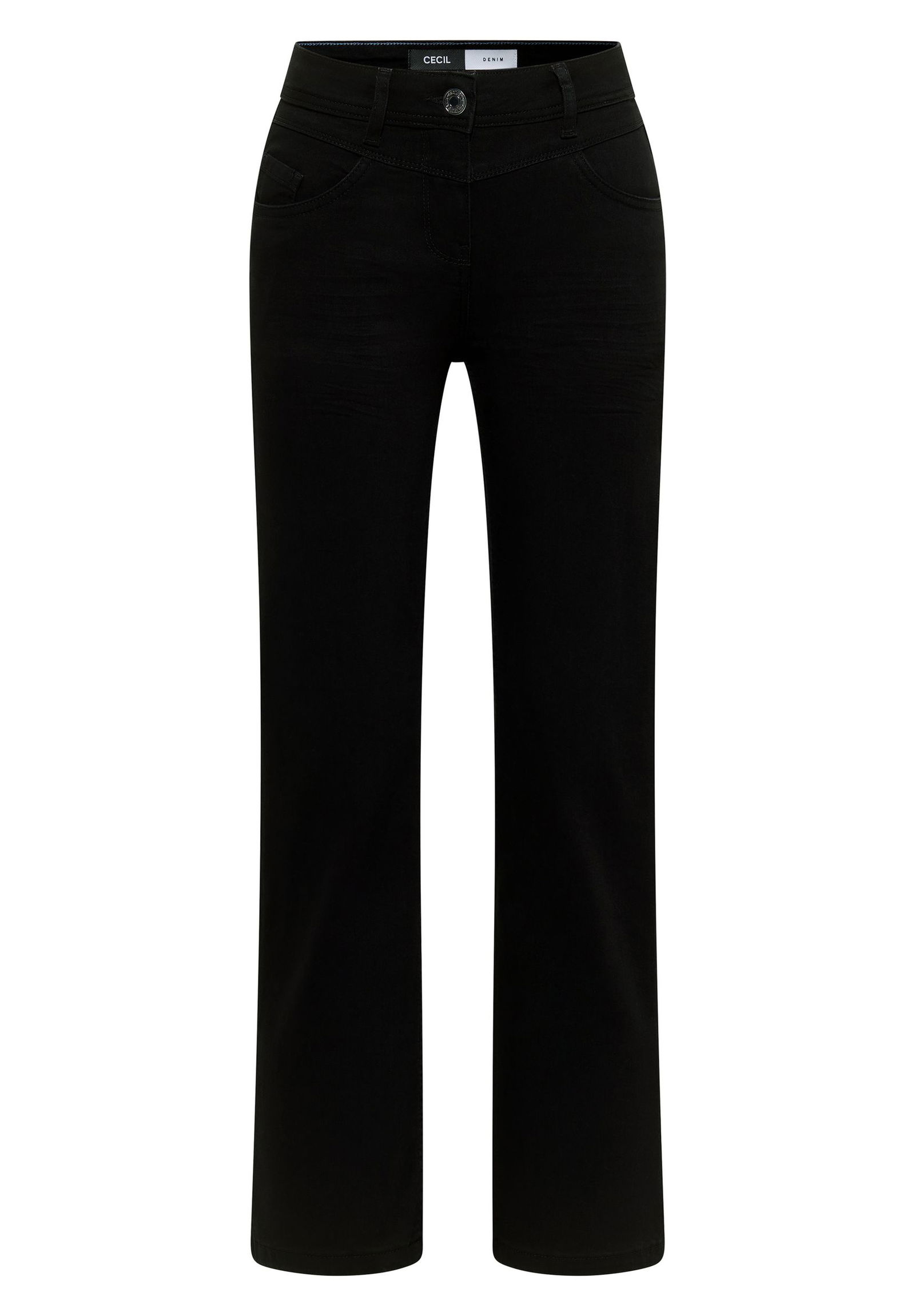 CECIL | CECIL Schmale Hose | 28/30 | black