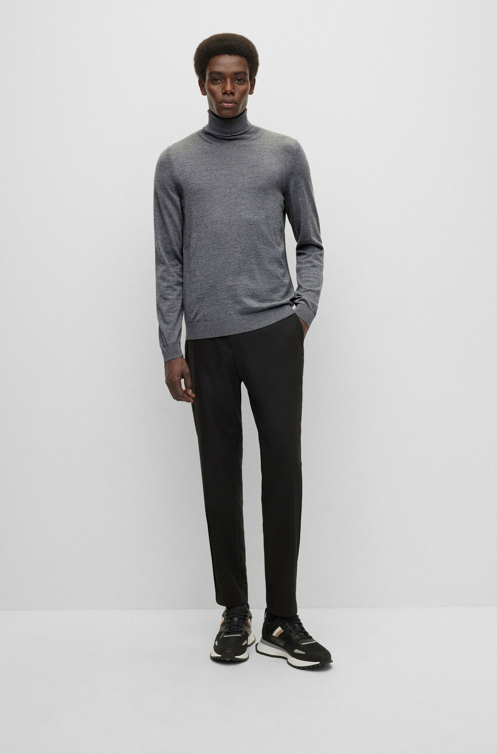 BOSS Black Rollkragenpullover 