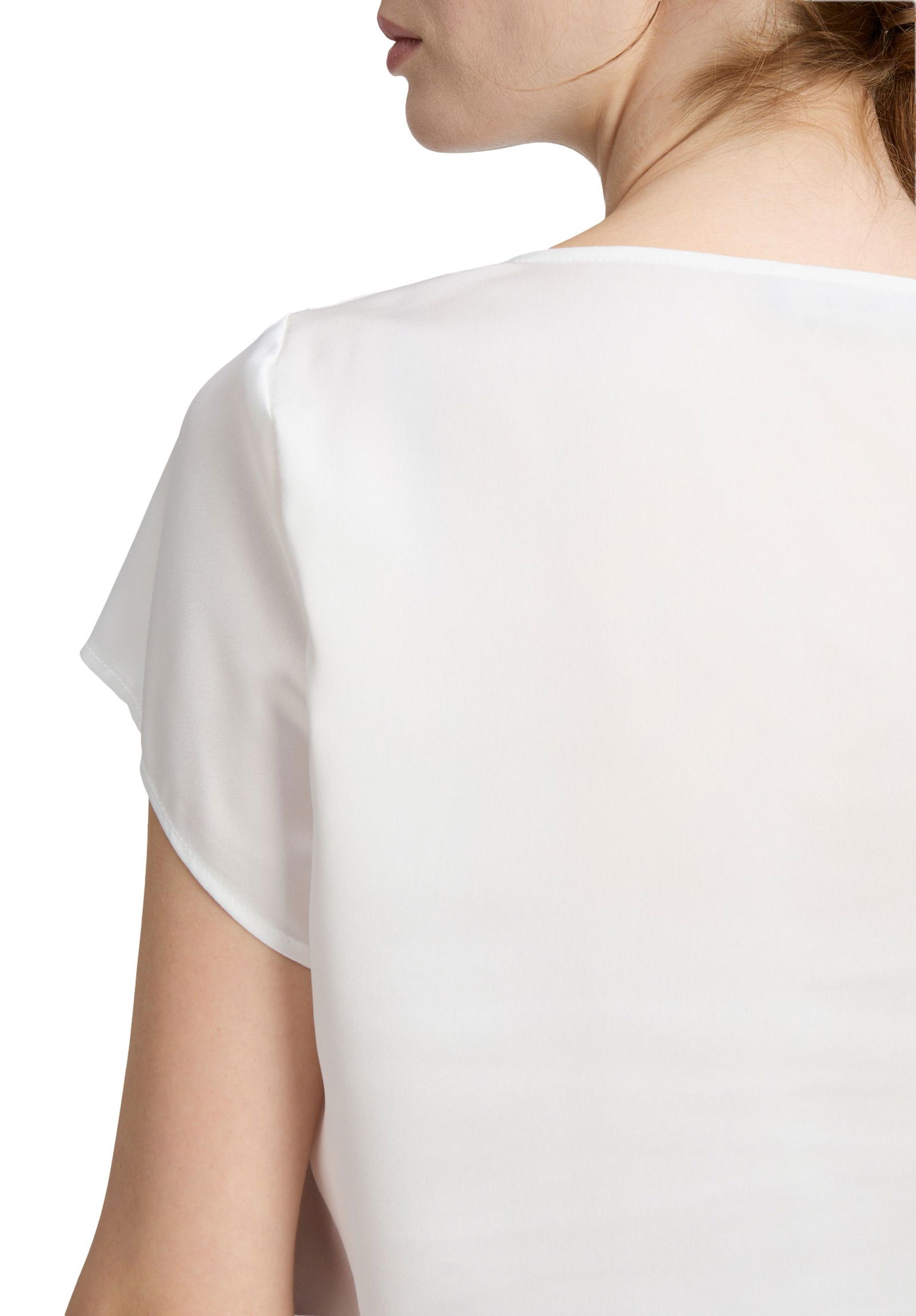 Vera Mont | Satin-Bluse | 42 | rohweiß