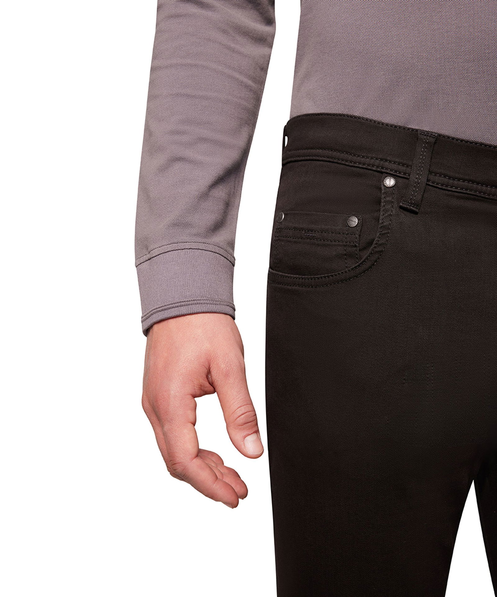 Pioneer |  Pioneer 5-Pocket Jeans "Rando" | 46/32 | black black raw